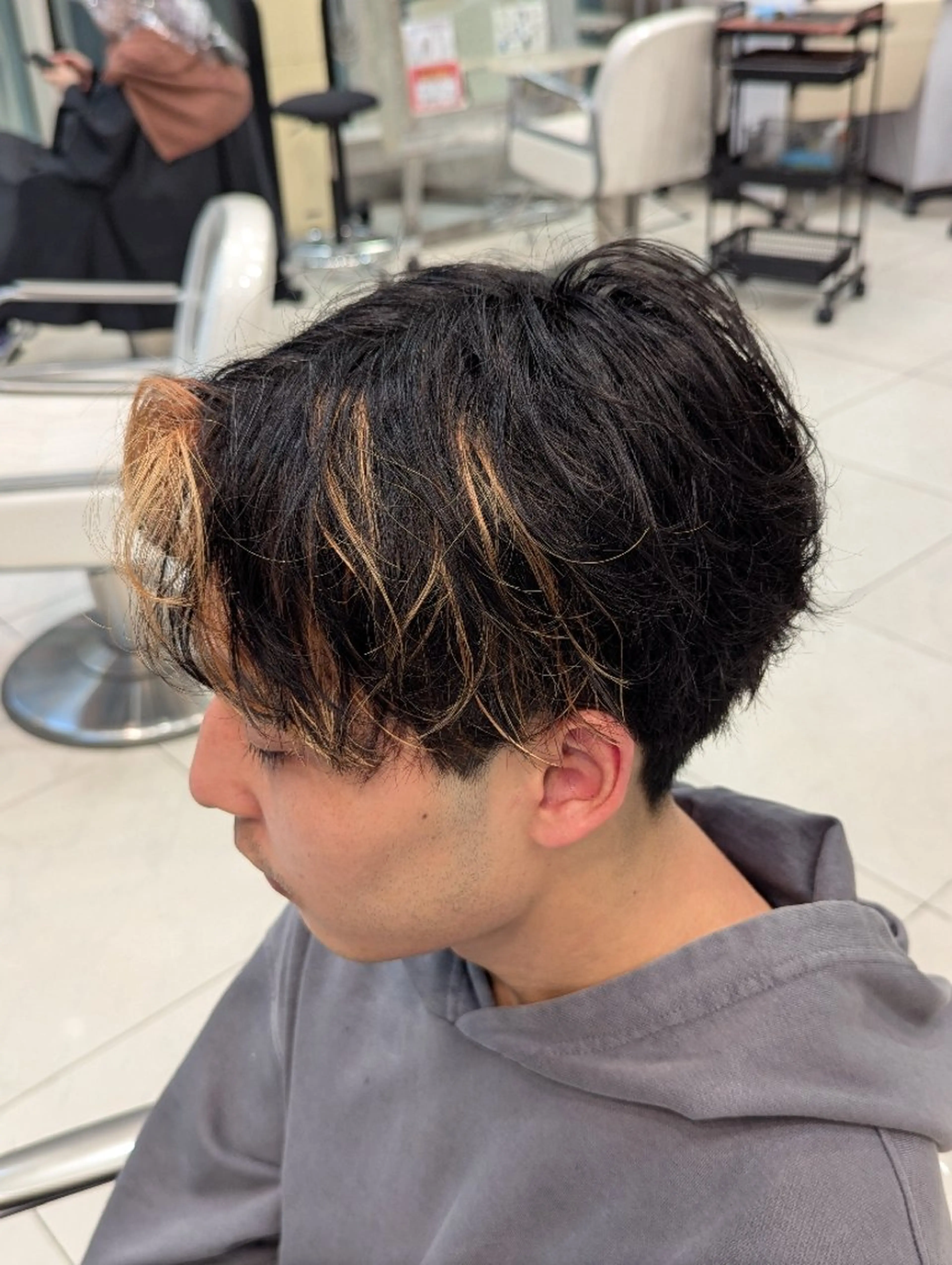 ショート パーマ カラー 髪質改善 カミムラのヘアスタイル