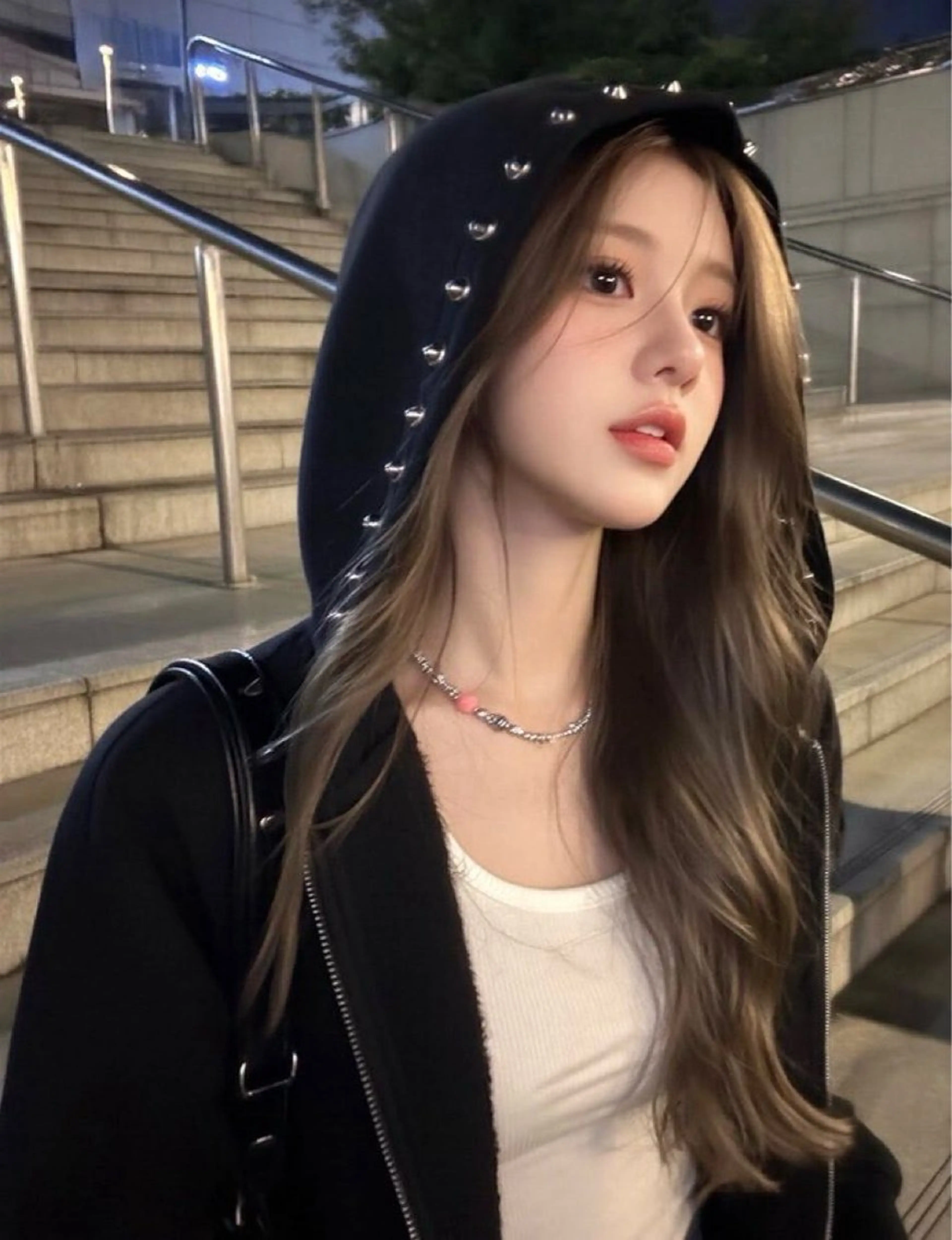 ロング カラー ヘアカラー トリートメント 透明感カラー×艶🩶 🌟YOSHIKIのヘアスタイル