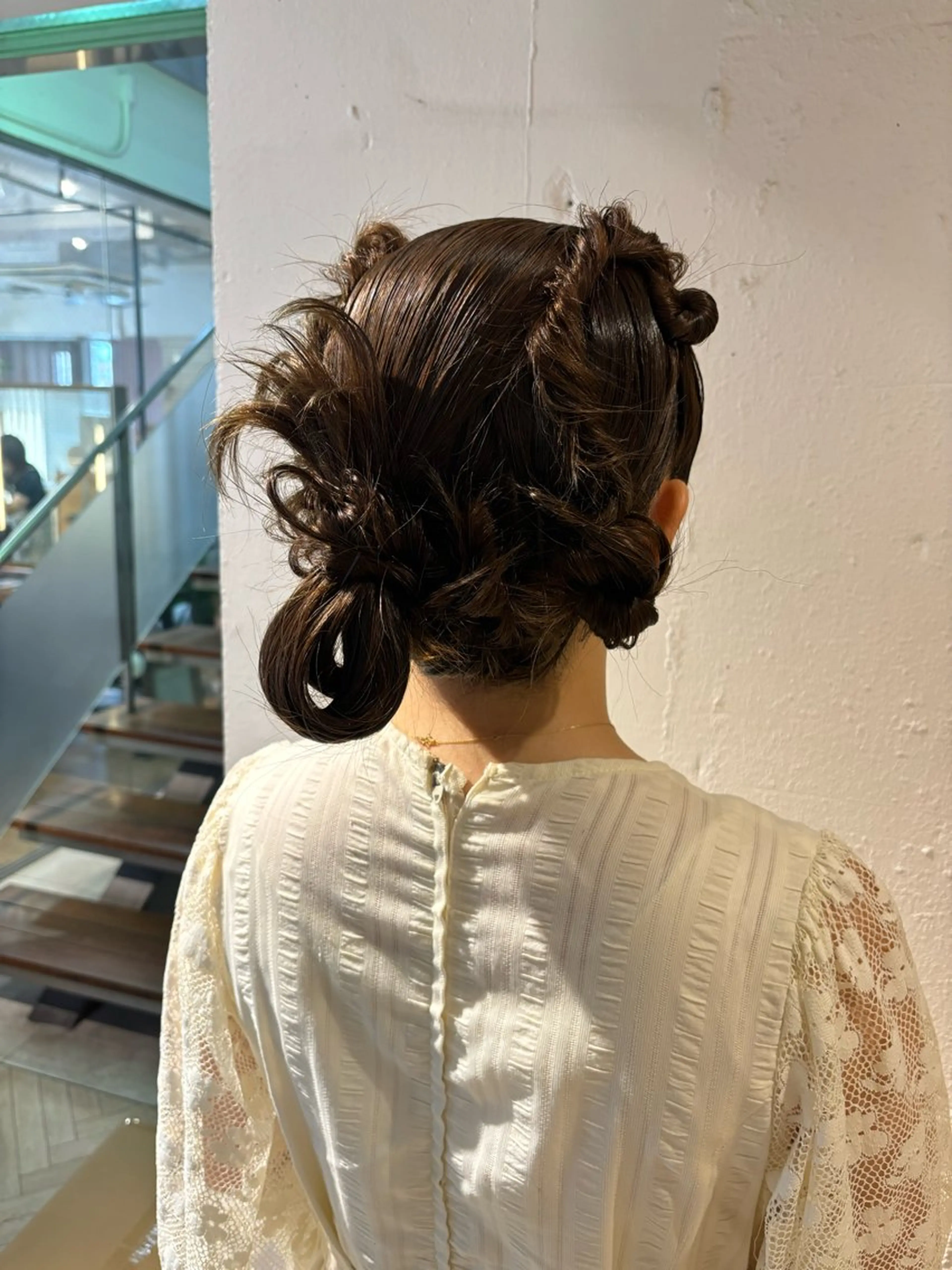 ヘアアレンジ ヘアセット サソウ ユリエ🥥のヘアスタイル