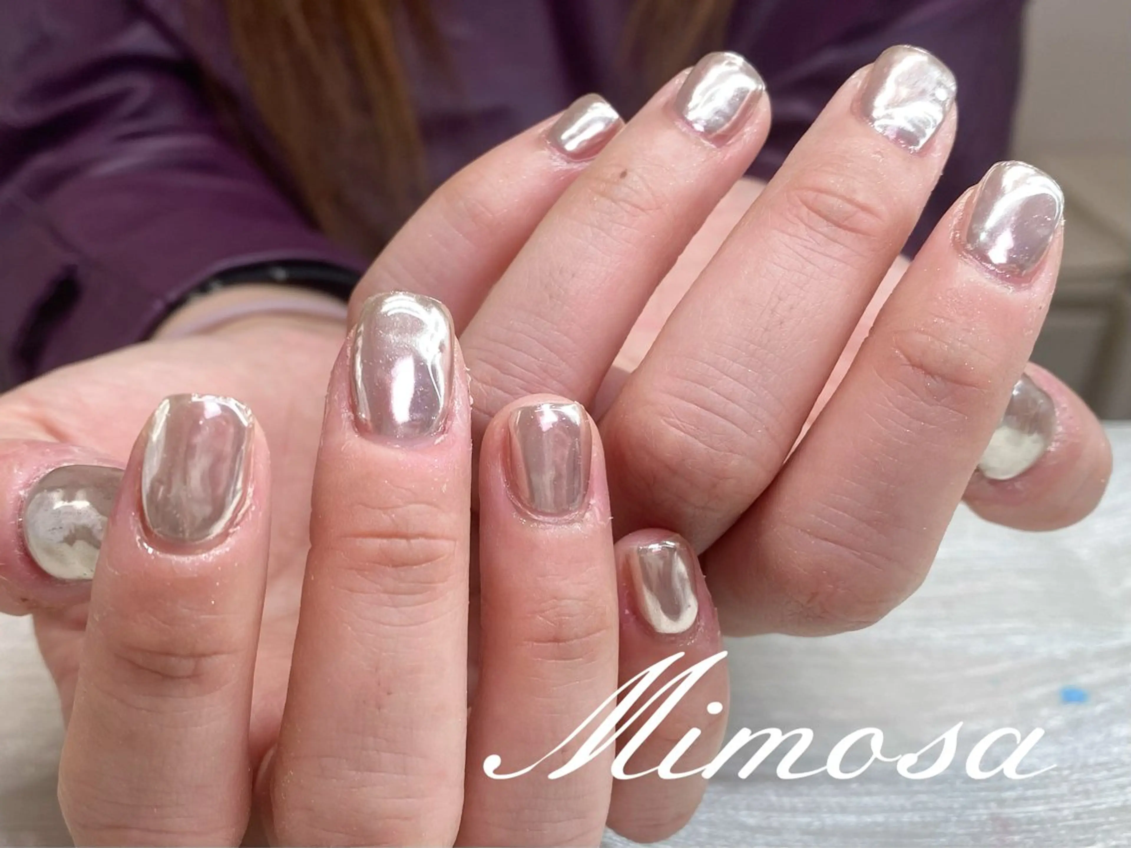 ネイル ハンドネイル 💛Mimosa💛 吉祥寺のネイルデザイン