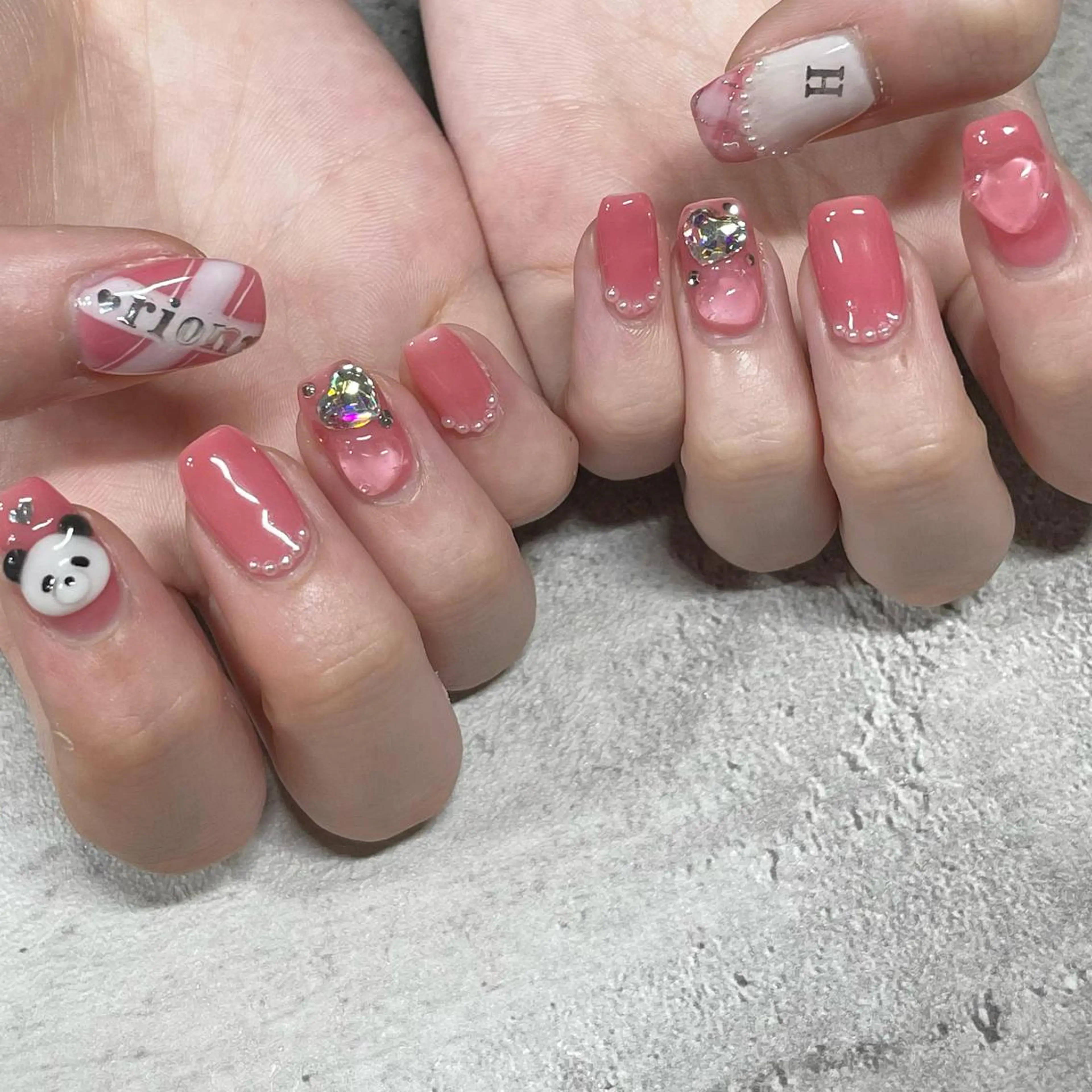 ネイル 東 千夏のネイルデザイン