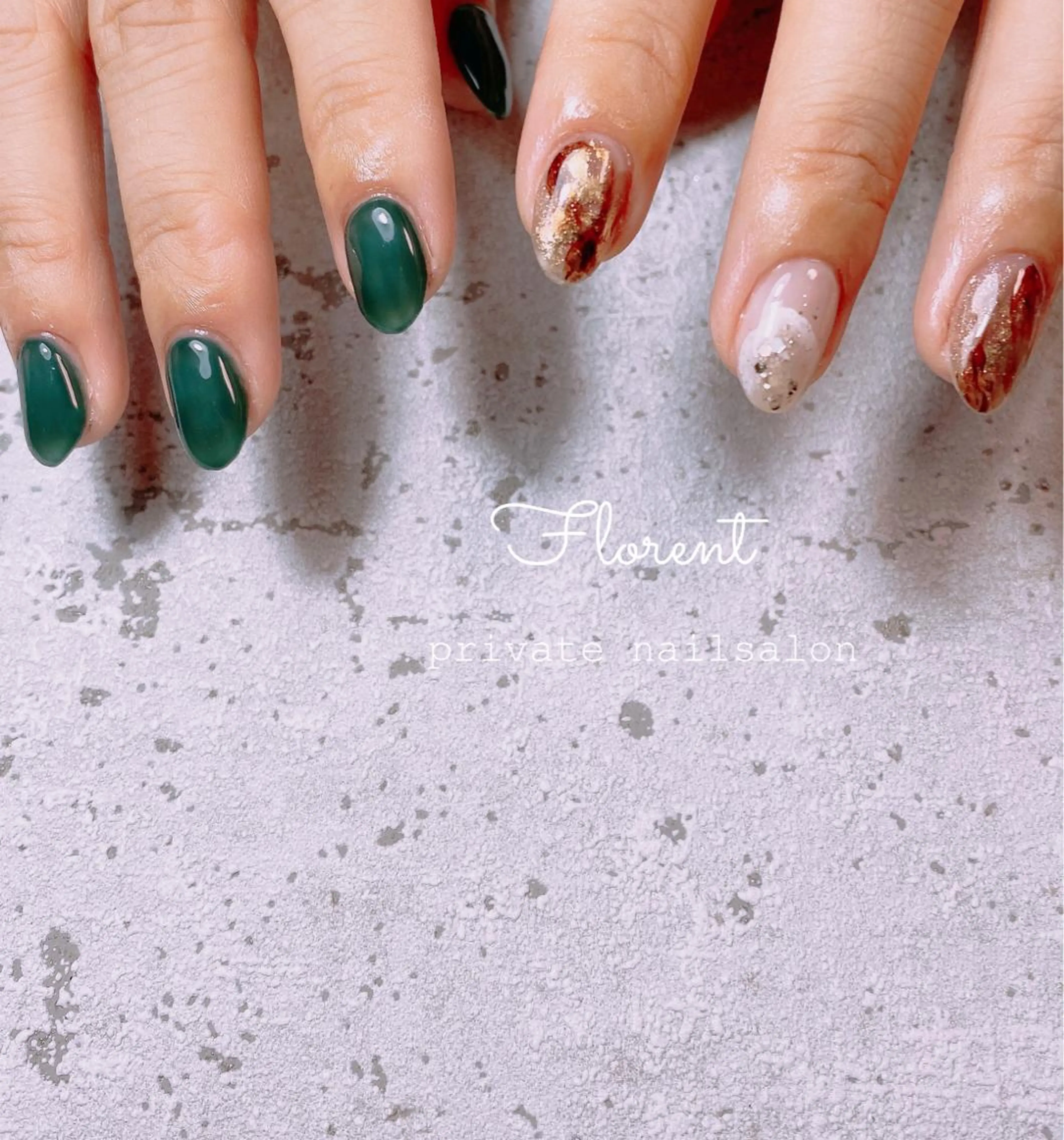 ネイル ハンドネイル florent nailのネイルデザイン