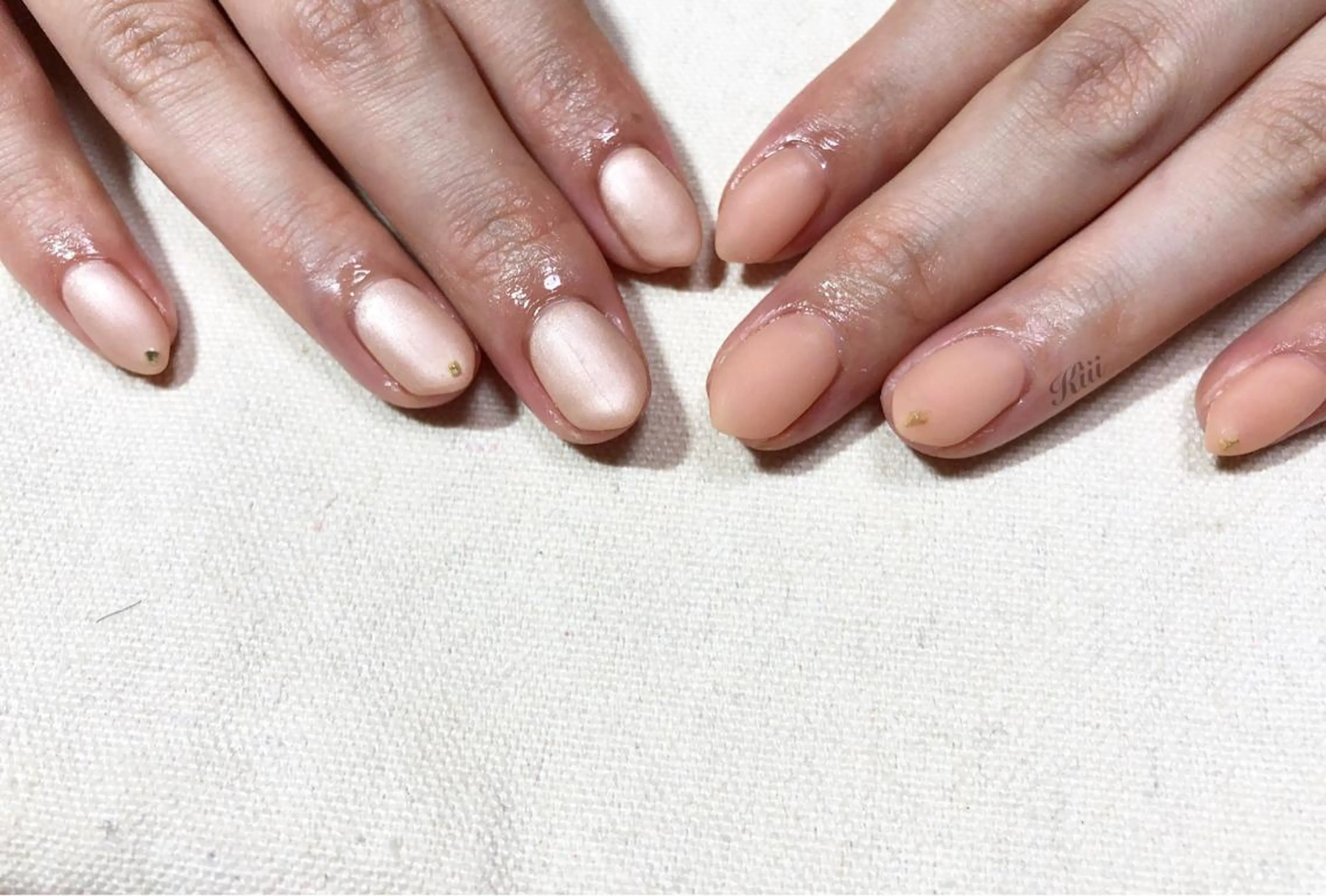ネイル マットネイル ハンドネイル フットネイル kiii.__ ✴︎*のネイルデザイン