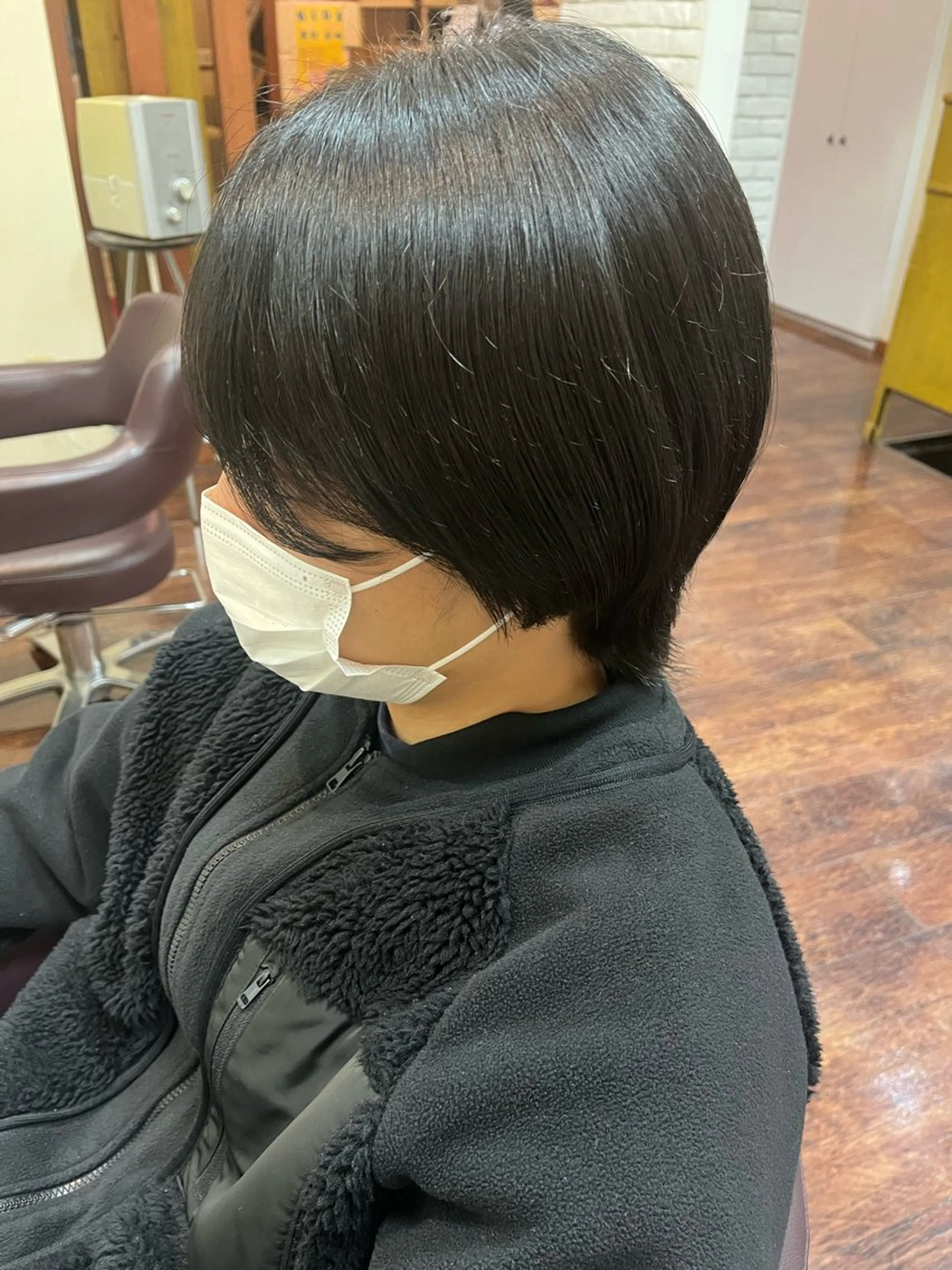 ショート 水口 真穂のヘアスタイル