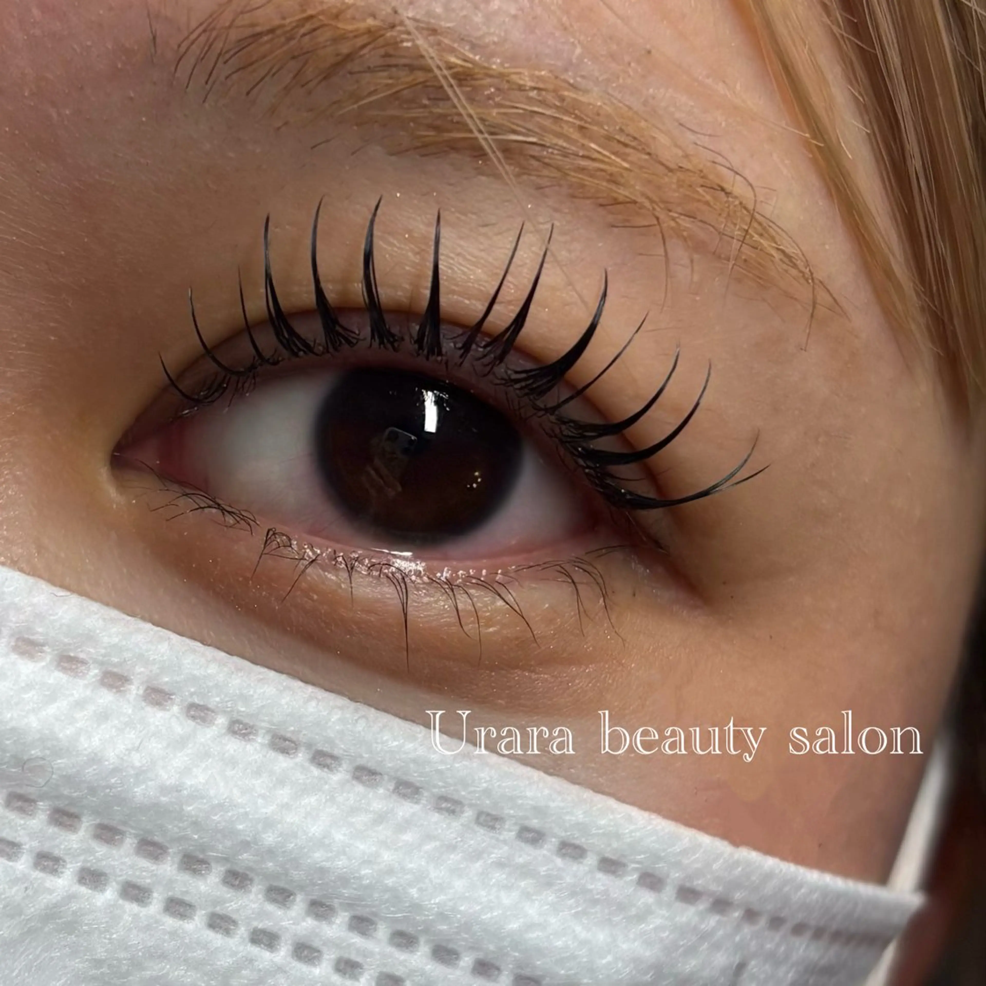 マツエク・マツパ 一重×まつ毛パーマ マツパ Urara beauty salon所属・Urara KANAのマツエク・マツパデザイン