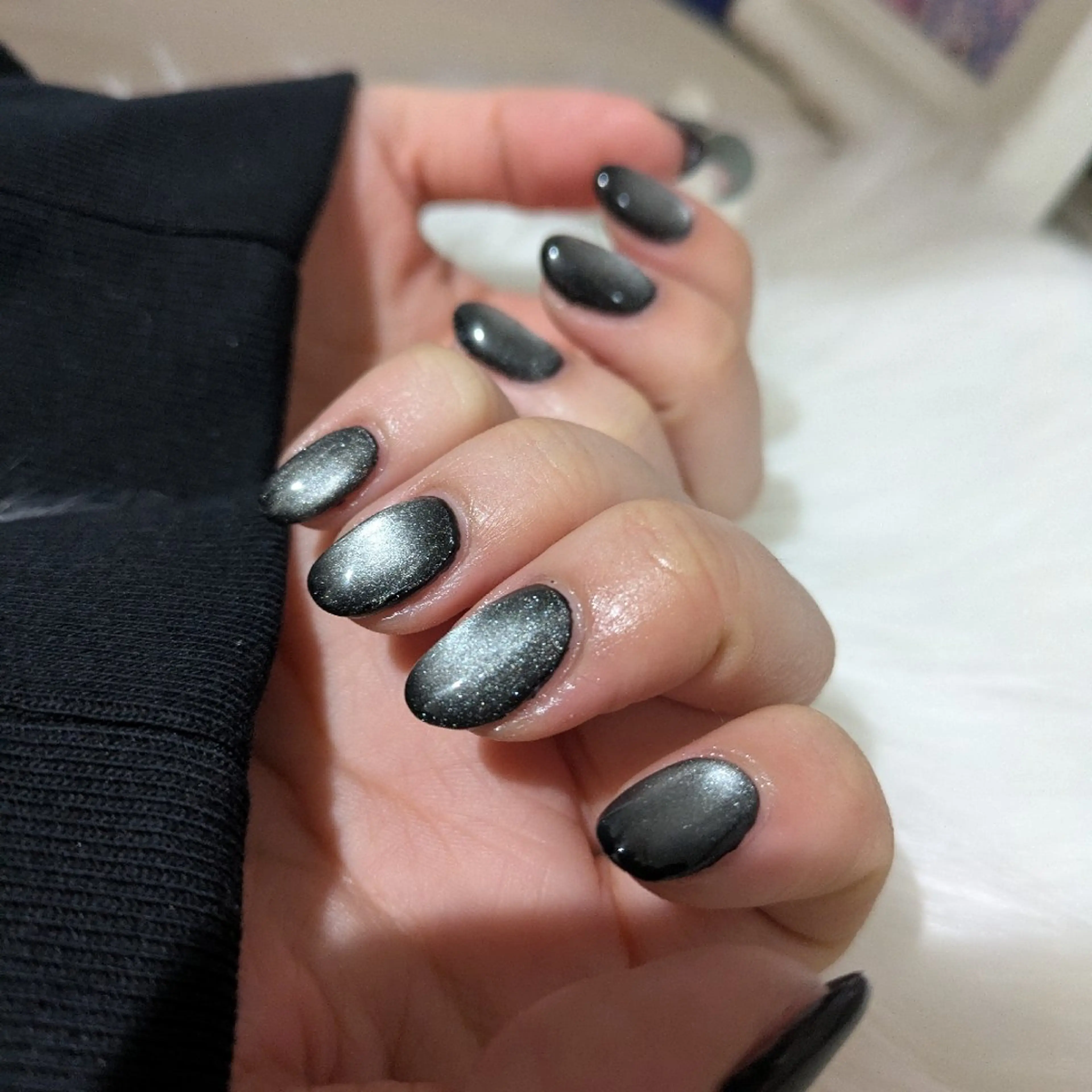 ネイル マグネットネイル ワンカラーネイル as.nail あやのネイルデザイン