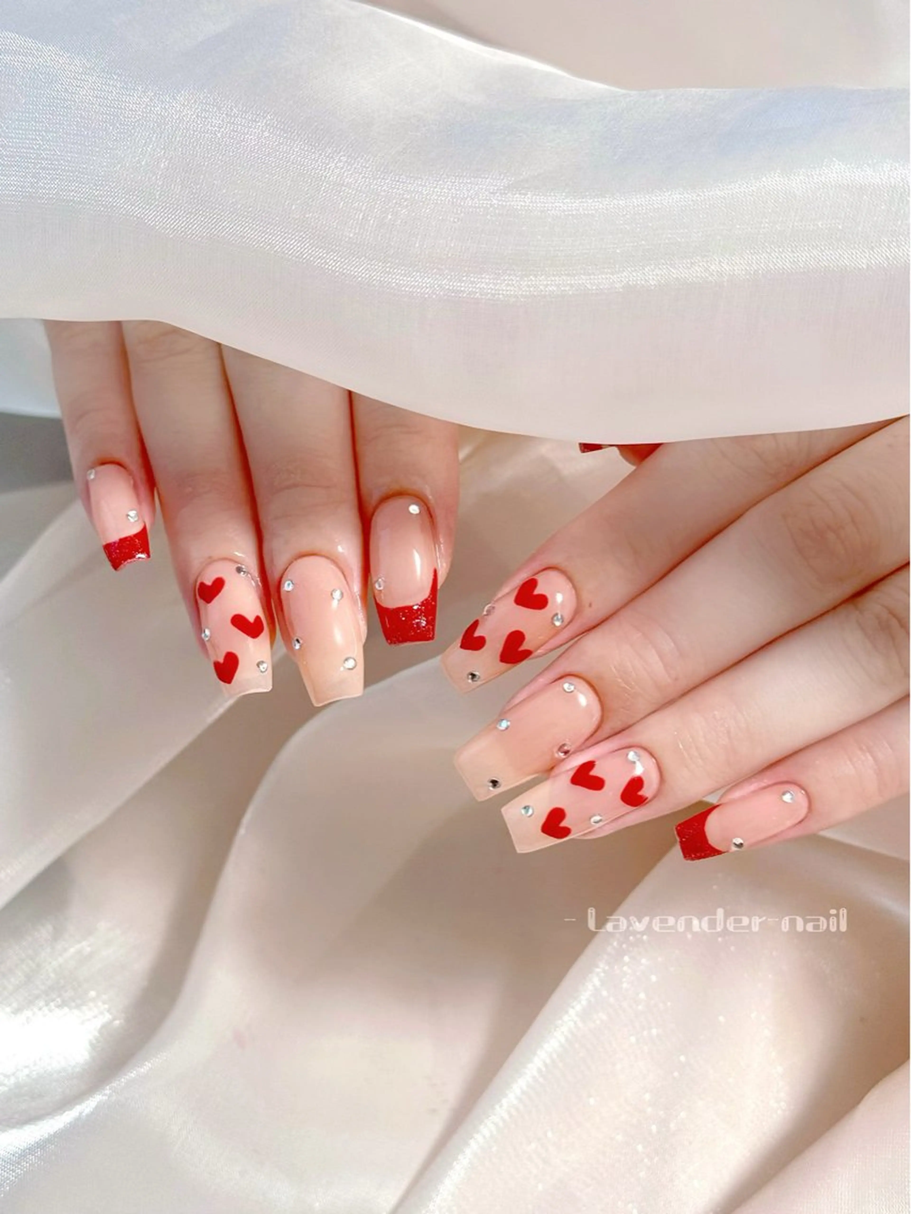ネイル ハンドネイル Lavender nail·中島公園のネイルデザイン