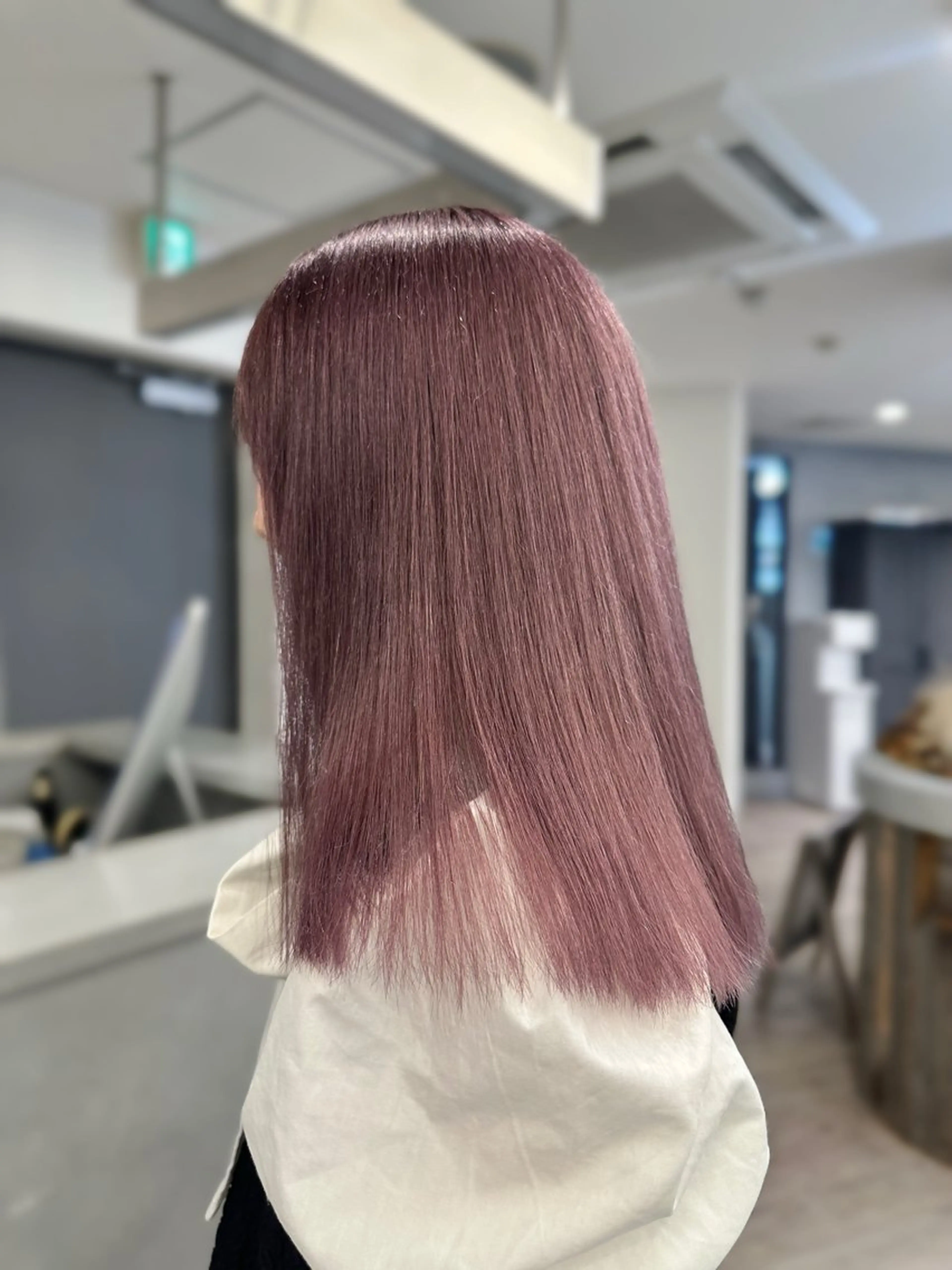 ミディアム カラー ヘアカラー &so./ serena🫧のヘアスタイル