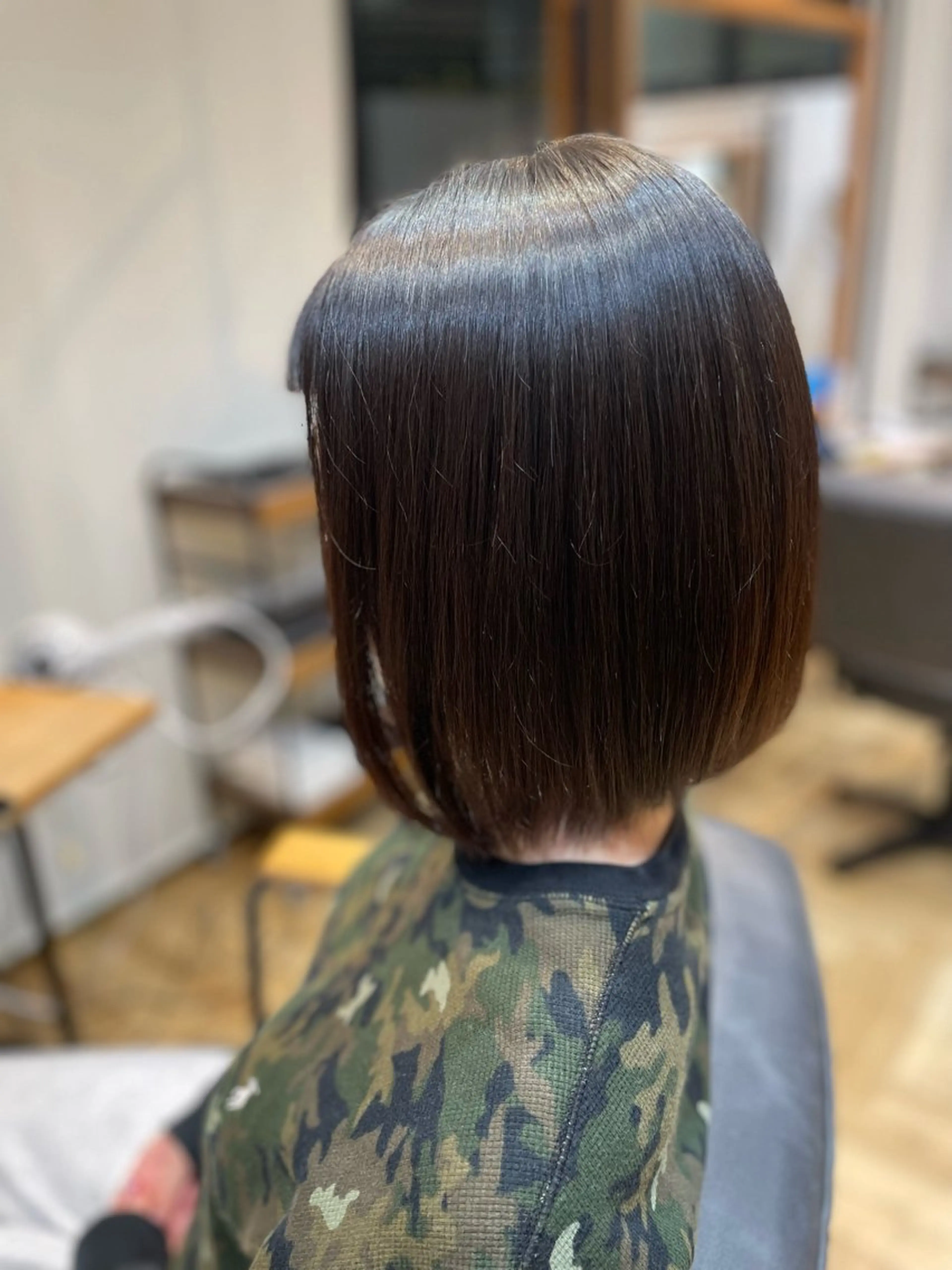 ショート ボブ カット トリートメント 望恵🌸 韓国🇰🇷スタイルのヘアスタイル