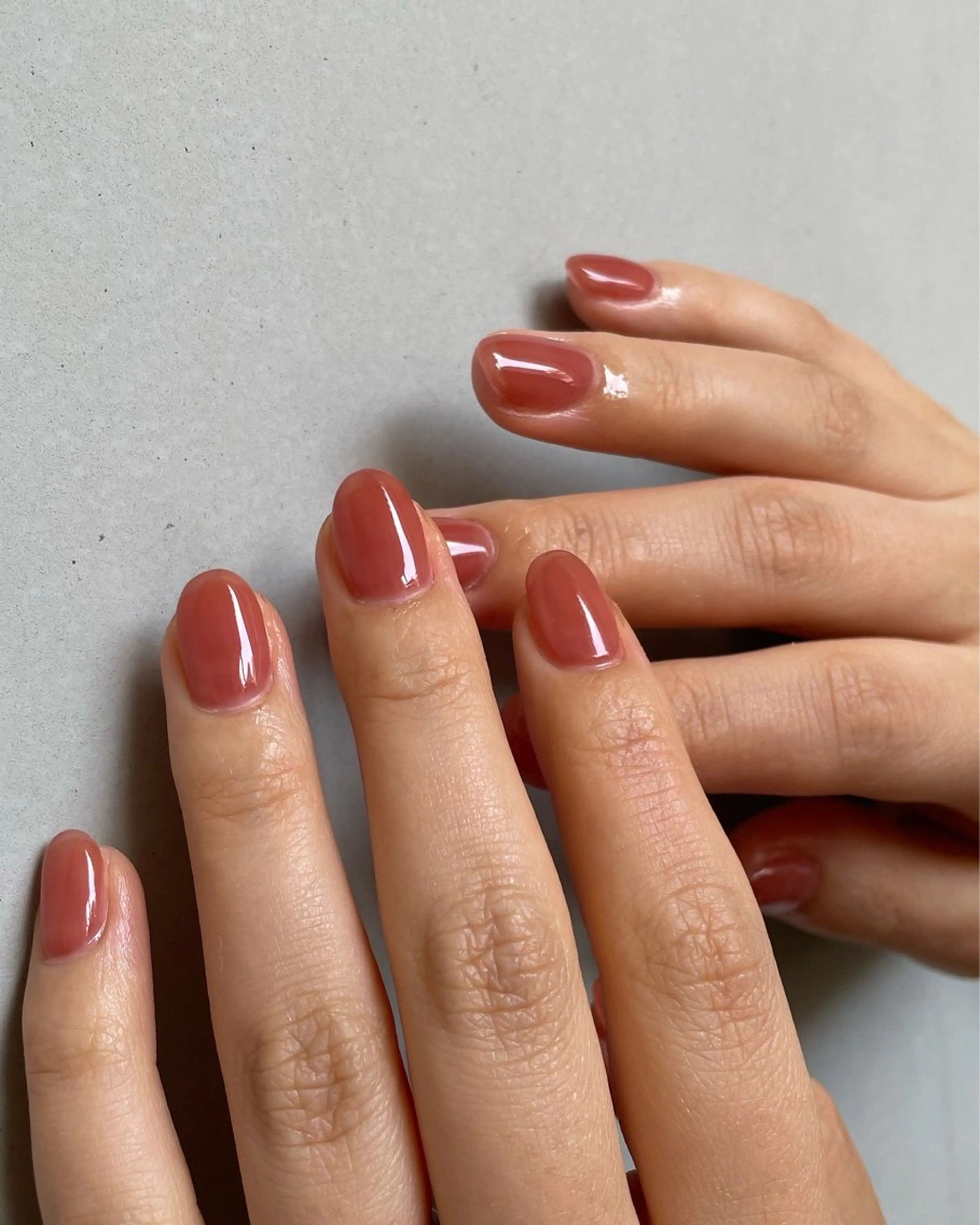 ネイル ワンカラーネイル Manon Yuiのネイルデザイン