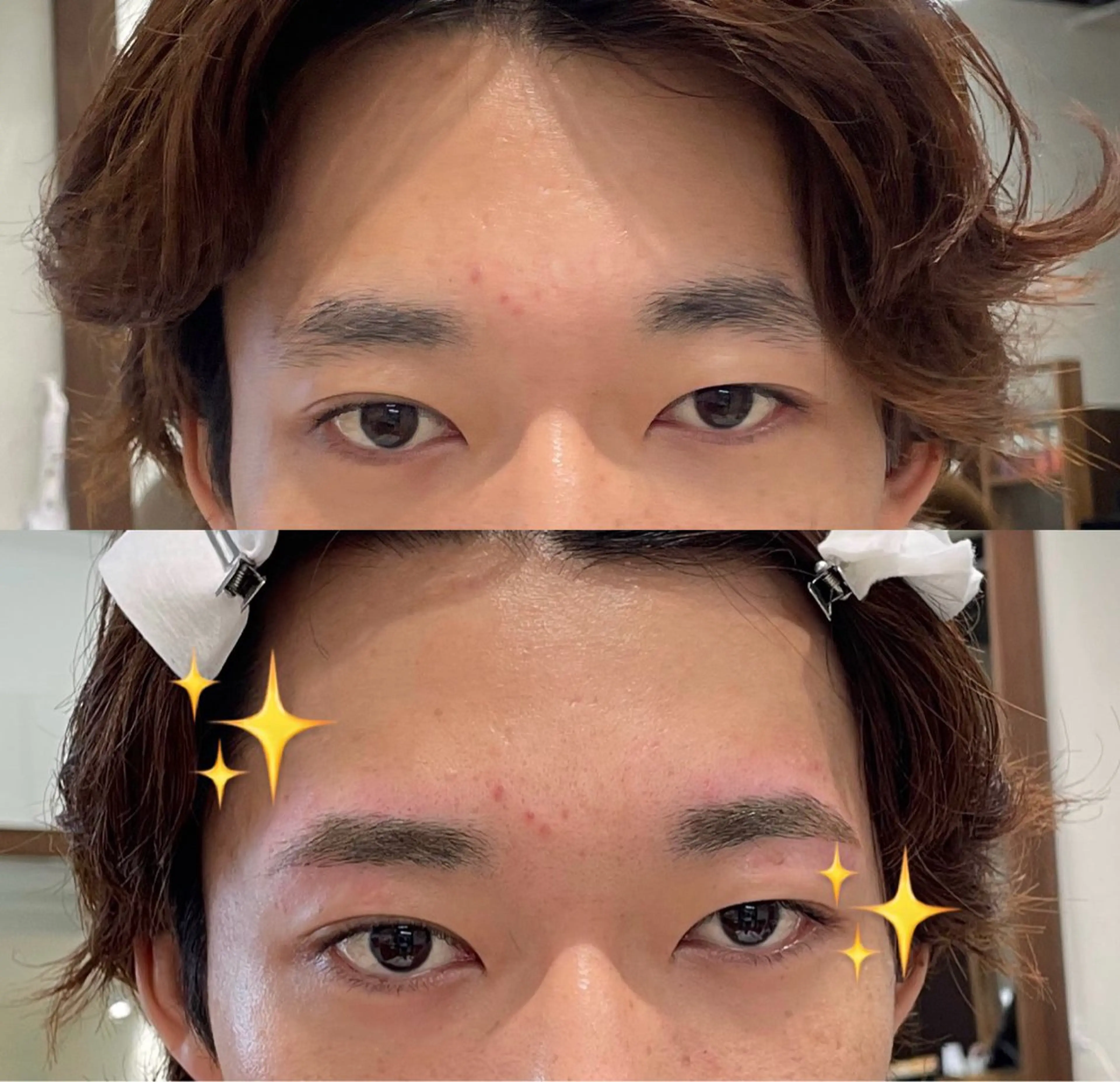 【Karen眉カット✂️＋ワックス脱毛メニュー💆‍♀️+眉メイク🖌】女性の方はもちろん！男性の方にもとても人気です♥の写真
