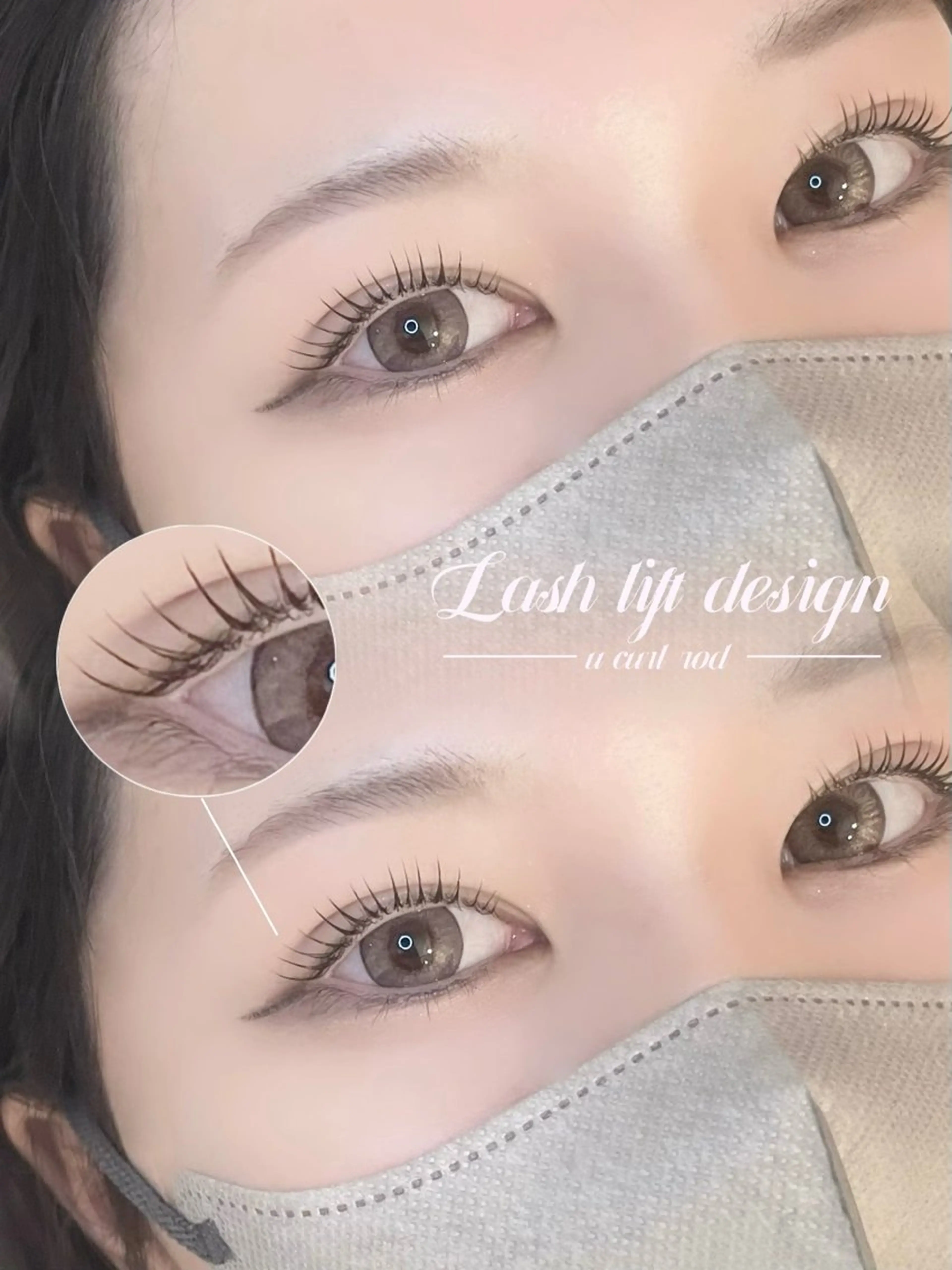 マツエク・マツパ Une fleur HIKARUのマツエク・マツパデザイン