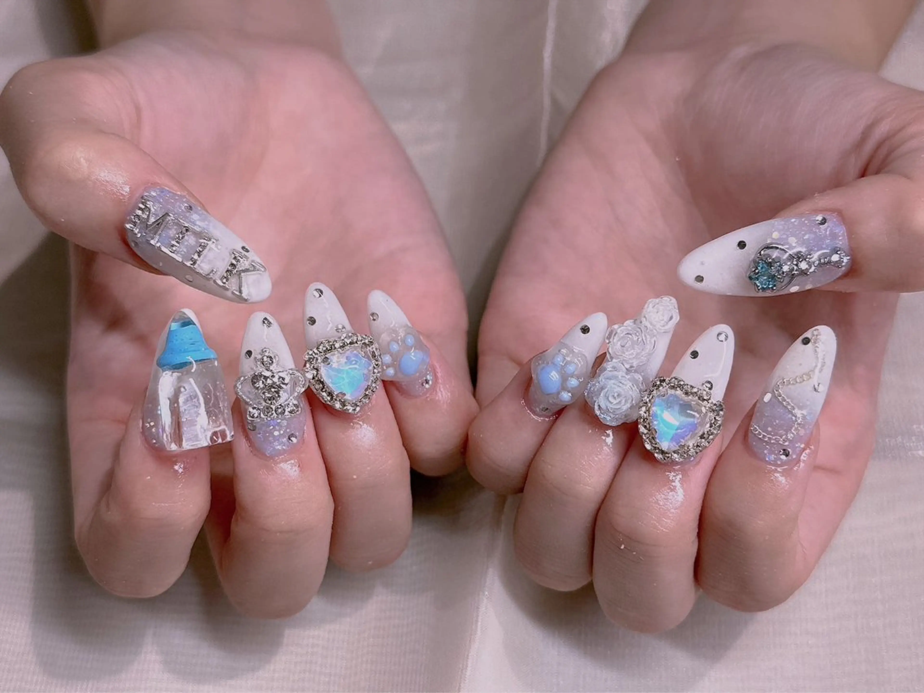 ネイル 長さだし専門店 M2　rikaのネイルデザイン