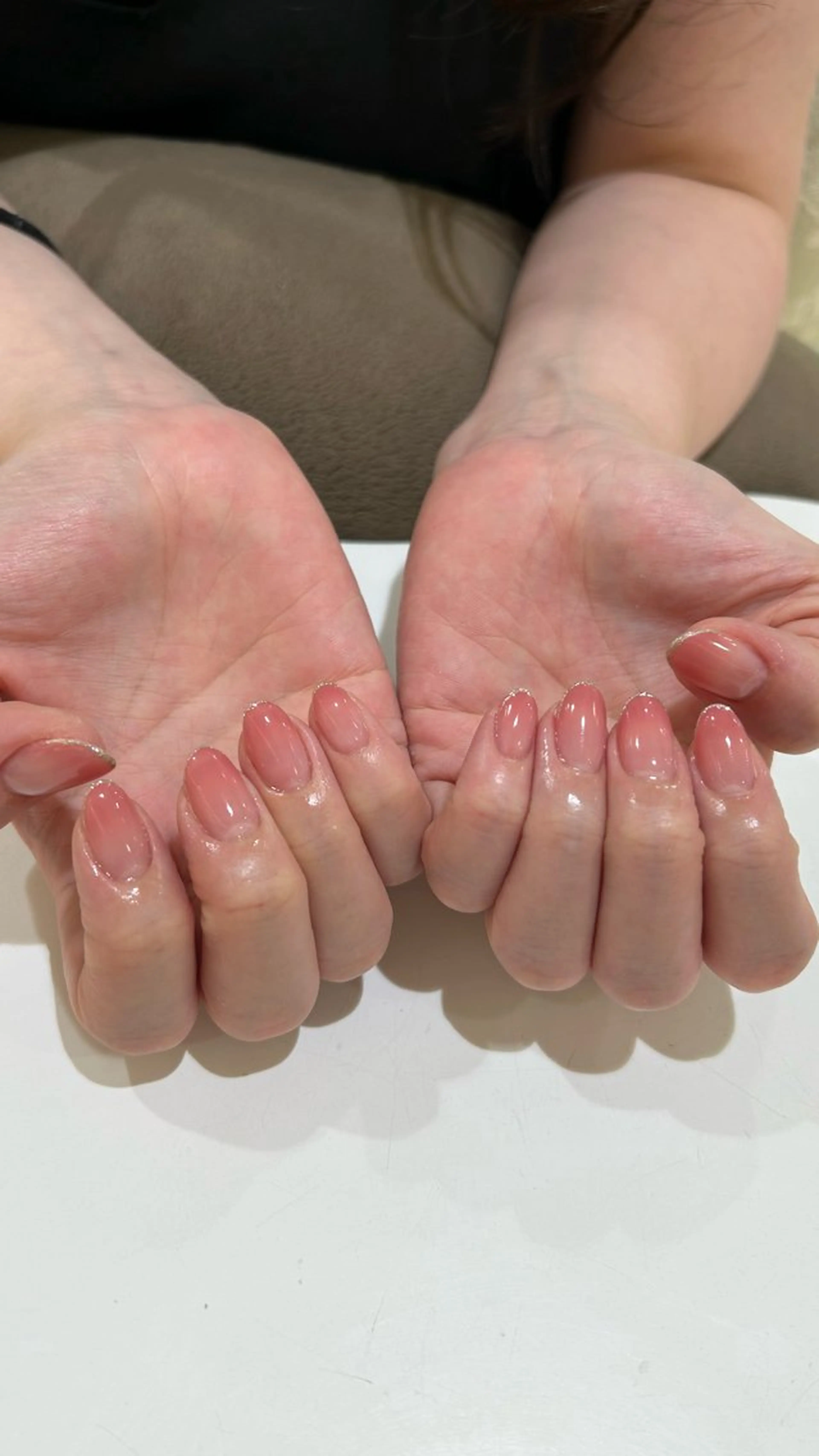 ネイル ラメ(グリッター) ハンドネイル 野島 千夏のネイルデザイン