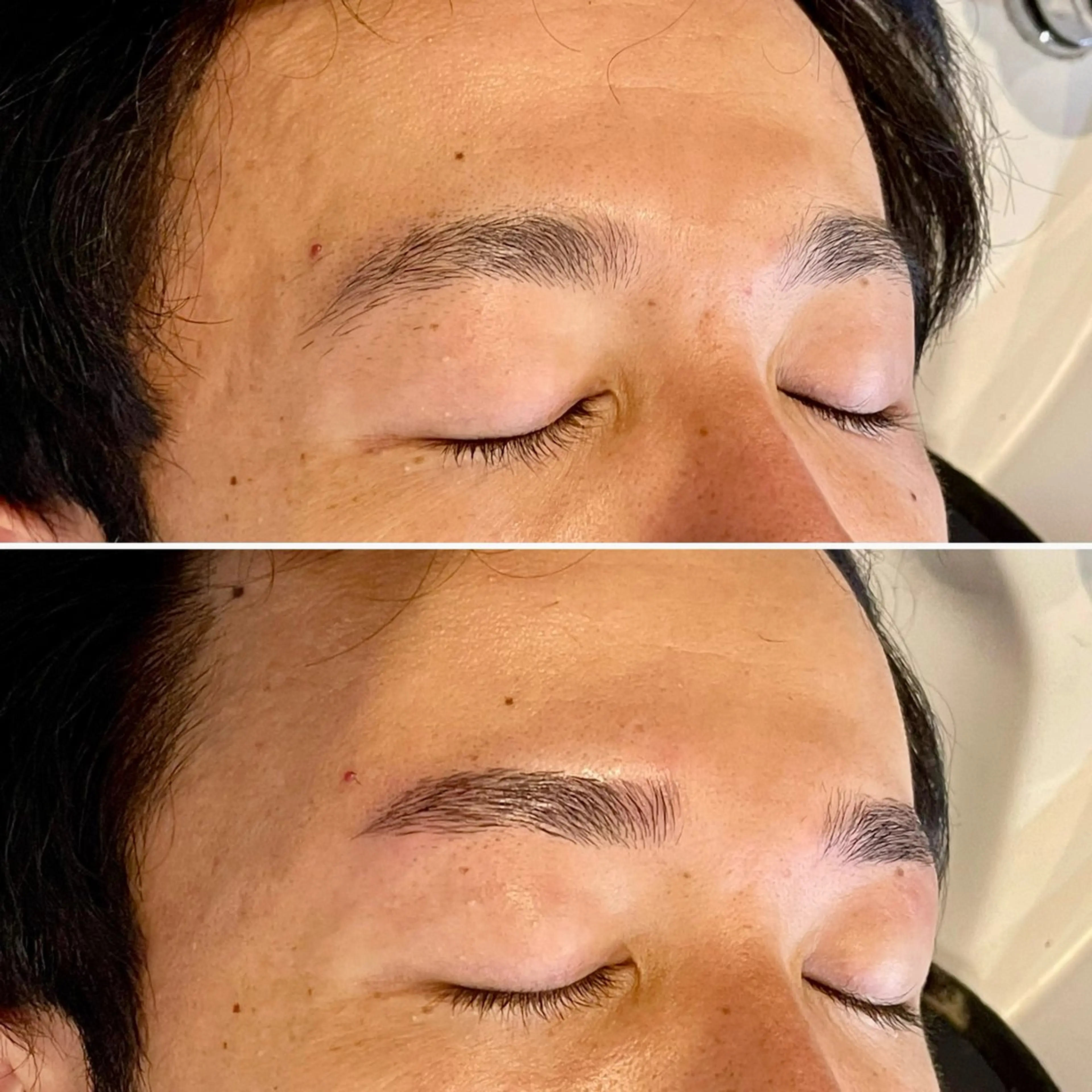 アイブロウ メンズカット動画 格好良くします佐藤のヘアスタイル