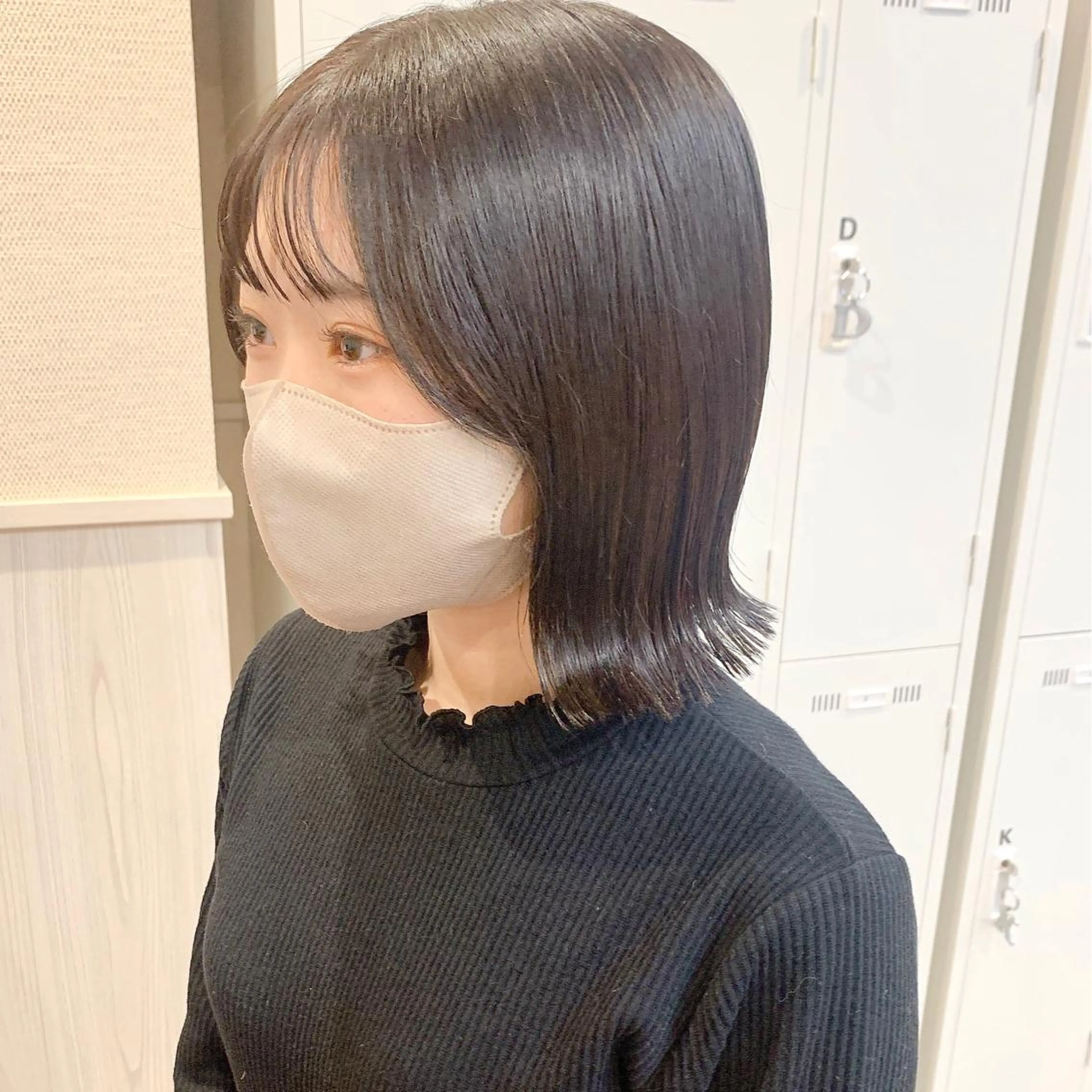 ショート カラー カット ヘアカラー NUMBER_ ユイナのヘアスタイル