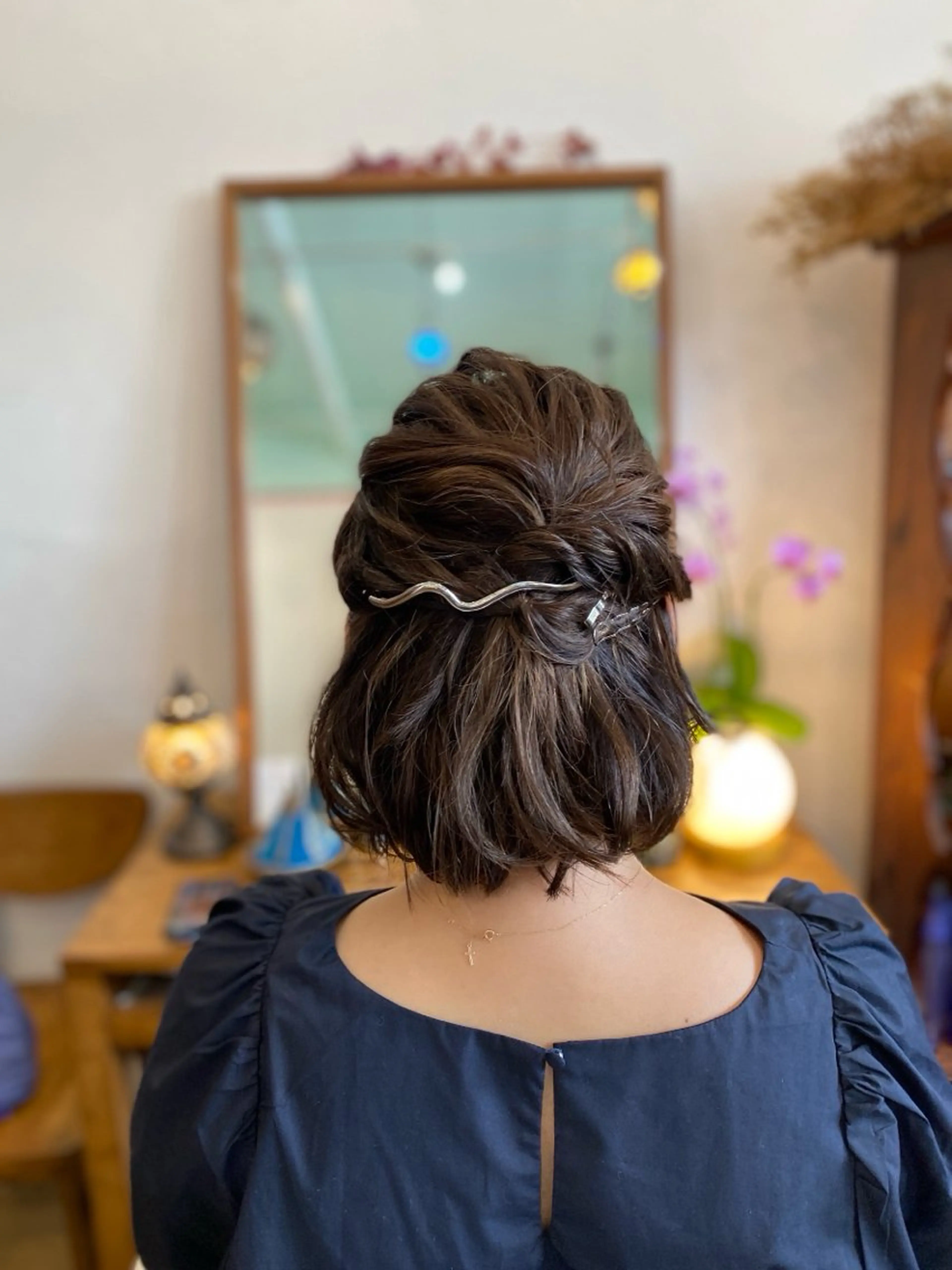 ヘアセットの写真