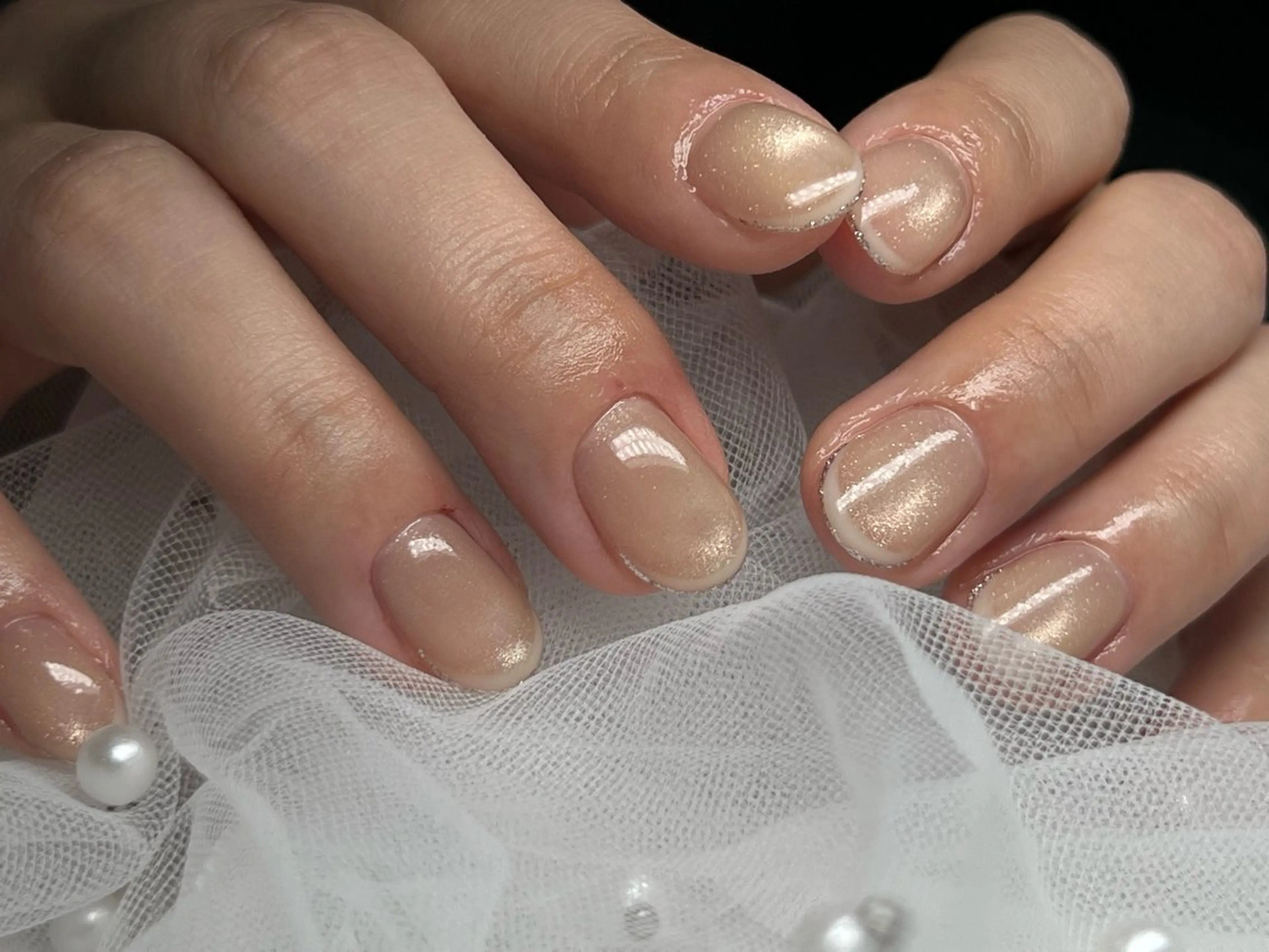 ネイル ジェルネイル パラジェル 鮎川 沙希のネイルデザイン