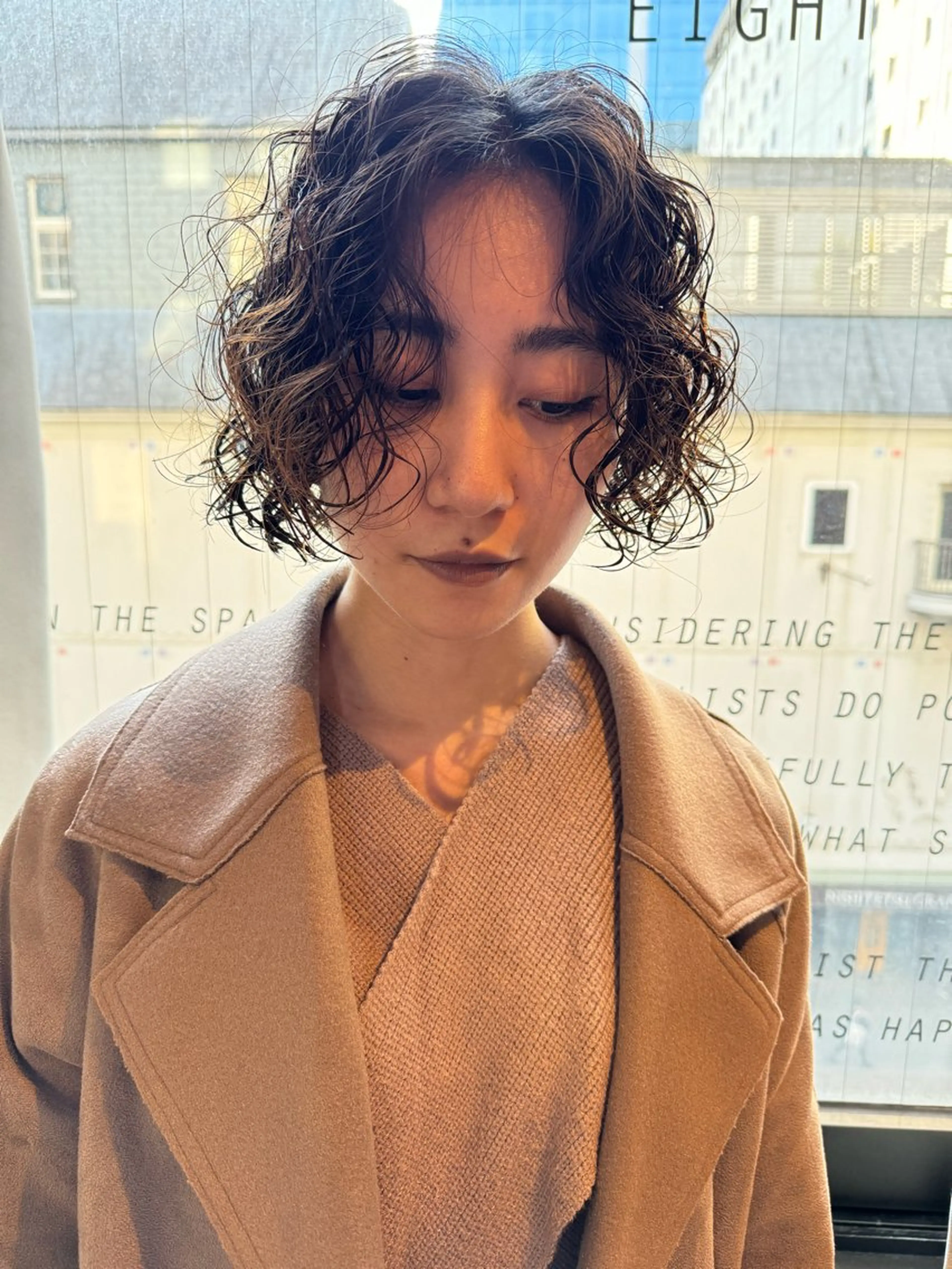 ミディアム パーマ 🎈馬場佑馬/ スパイラルパーマ🎈のヘアスタイル