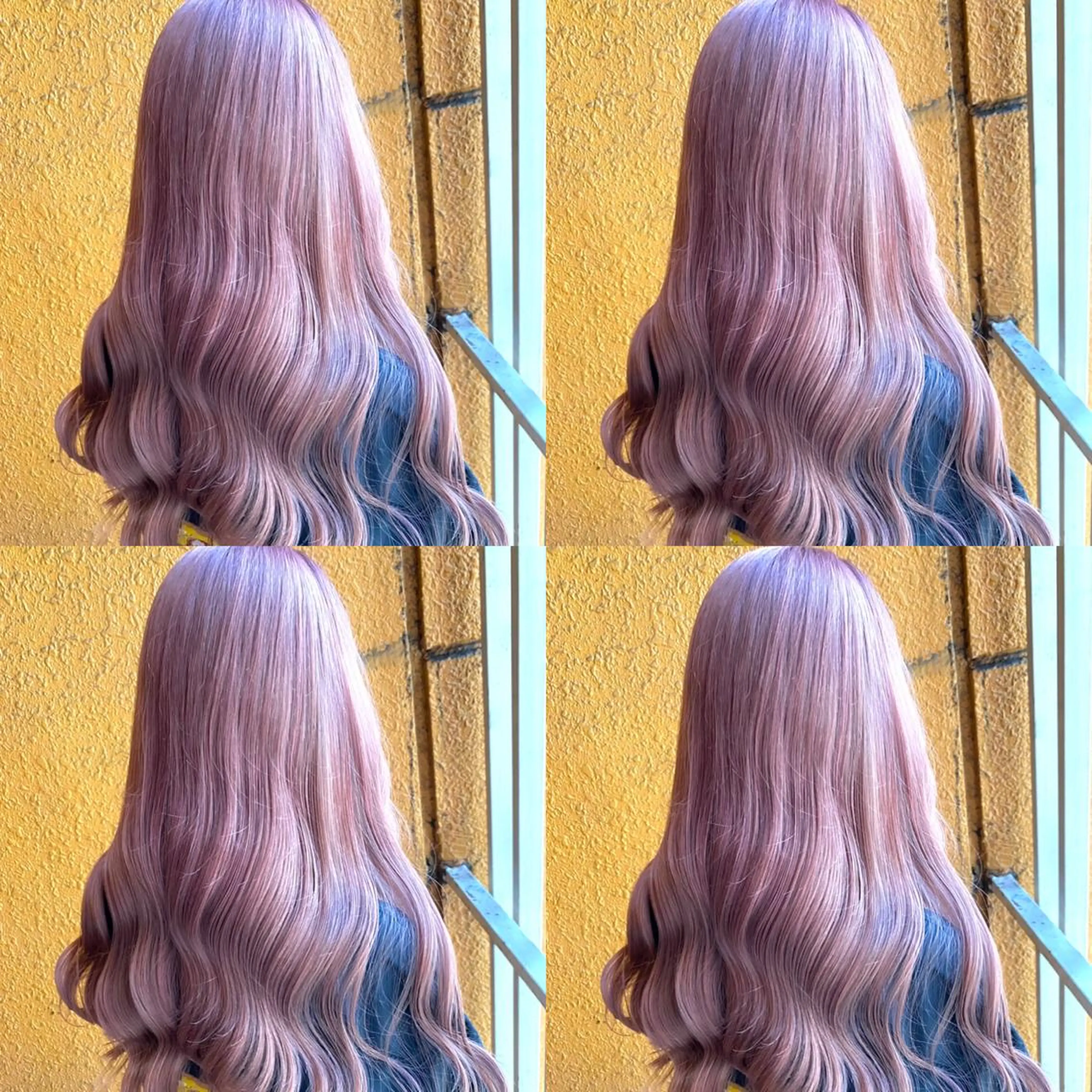 ロング カラー アッシュ ベージュカラー ブリーチ ケアブリーチ 透明感カラー ご予約 宜しくお願いします！のヘアスタイル