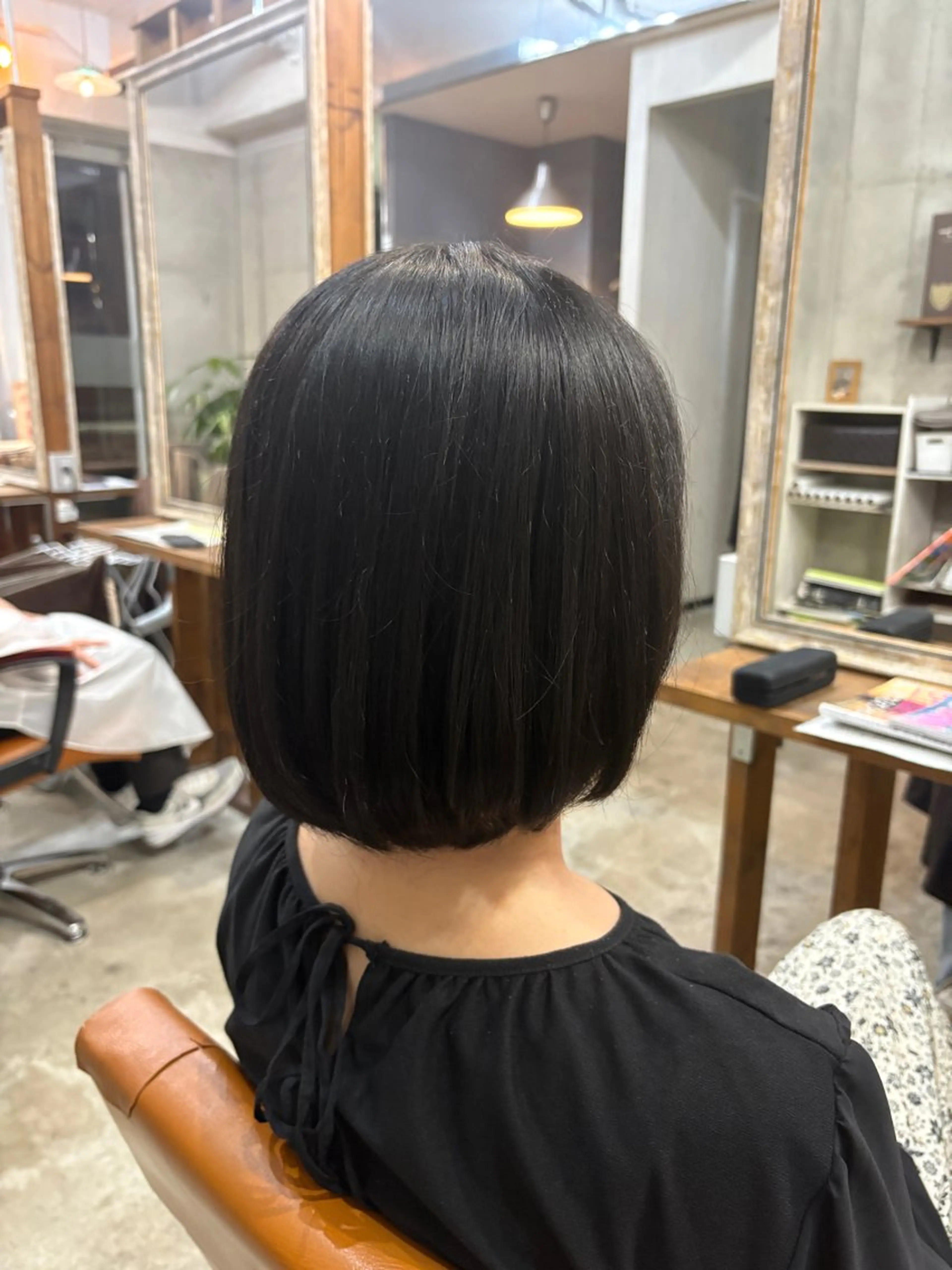 ミディアム ボブ カット Yukino/ 透明カラー🫧のヘアスタイル