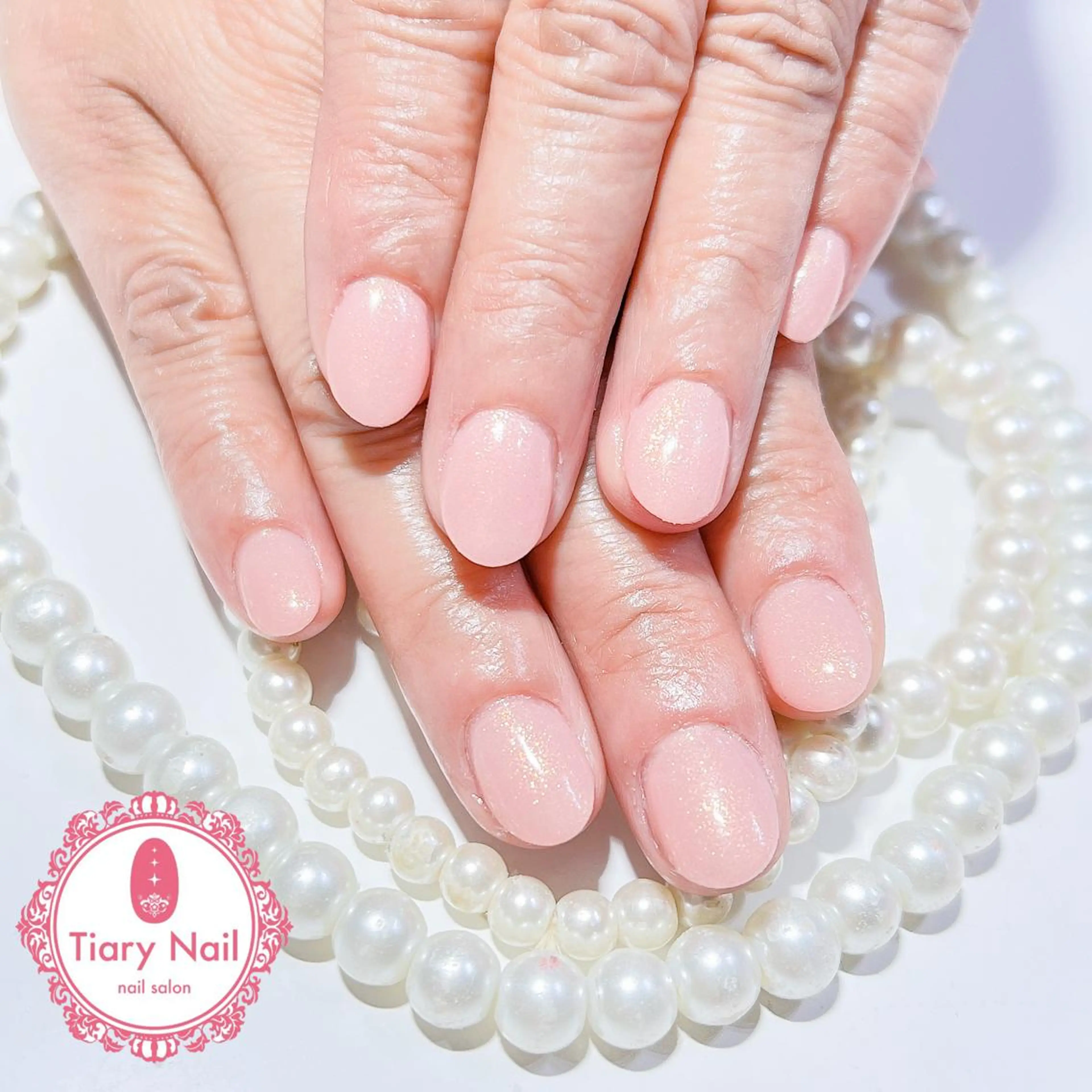 ネイル 桜ネイル 成人式 長さ出し フラッシュネイル フットネイル 💗🪽Tiary Nail🪽💗のネイルデザイン