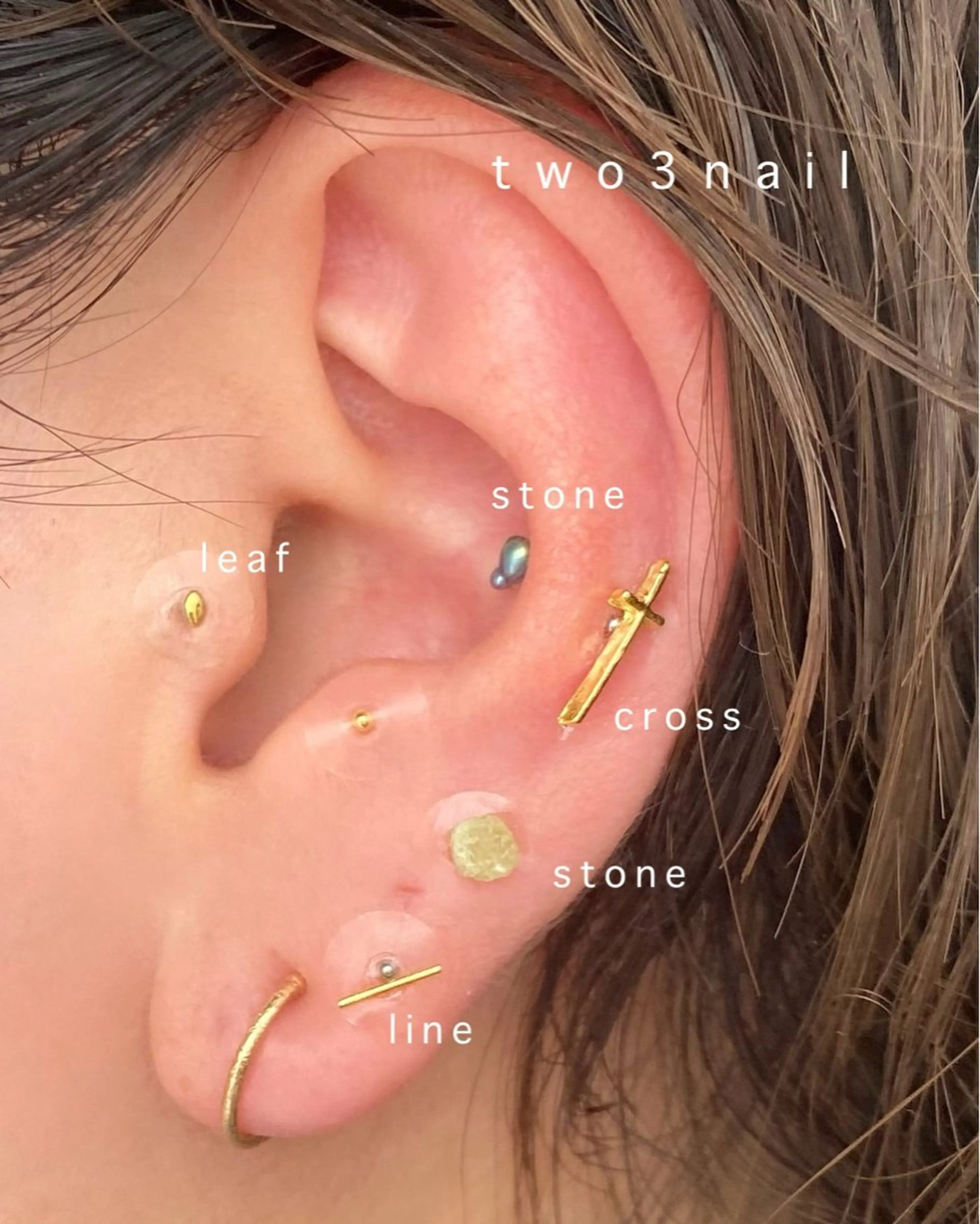 two 3 nailのネイルデザイン