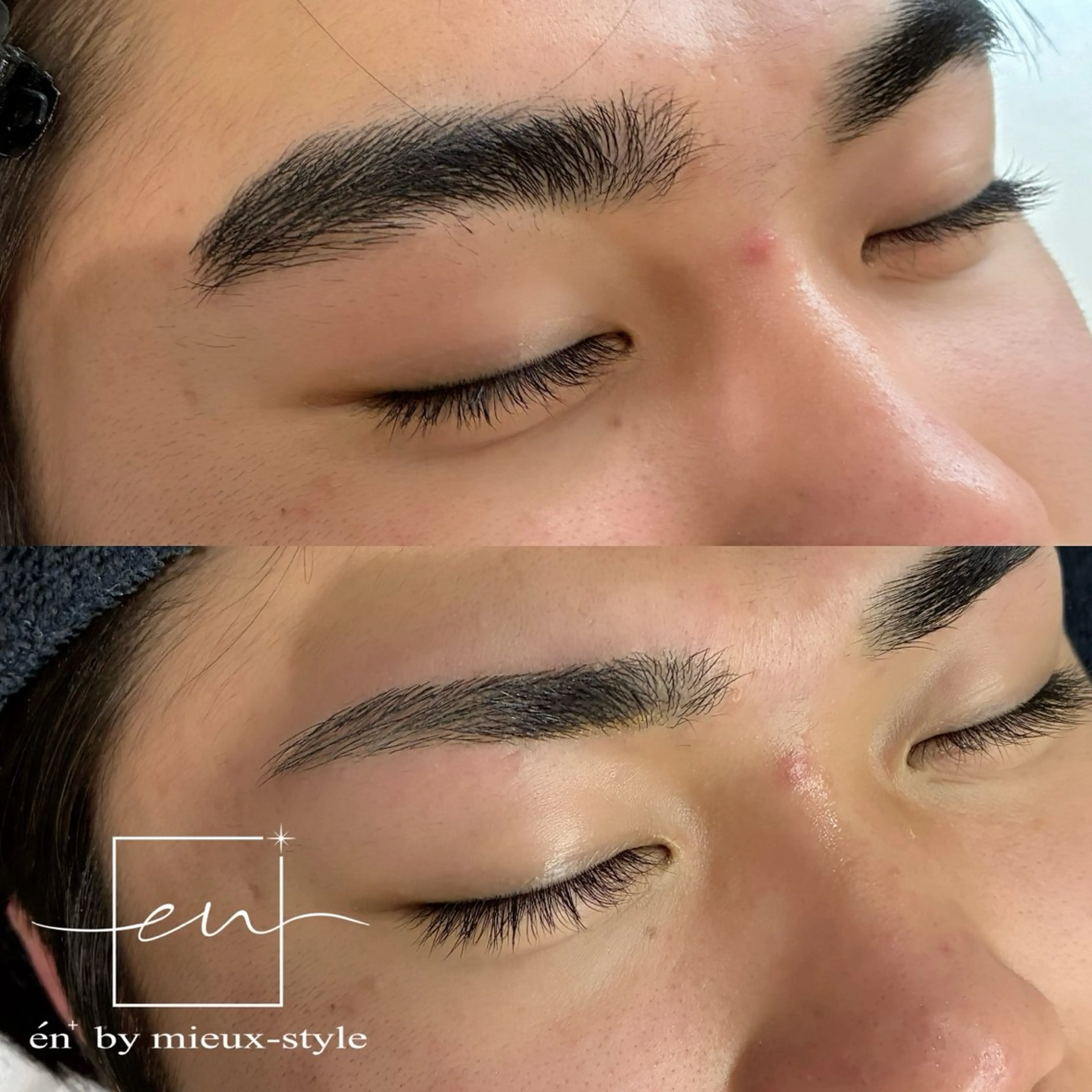 メンズ アイブロウ ワックス脱毛 眉カット その他(アイブロウ) Na0 .en ornerのマツエク・マツパデザイン