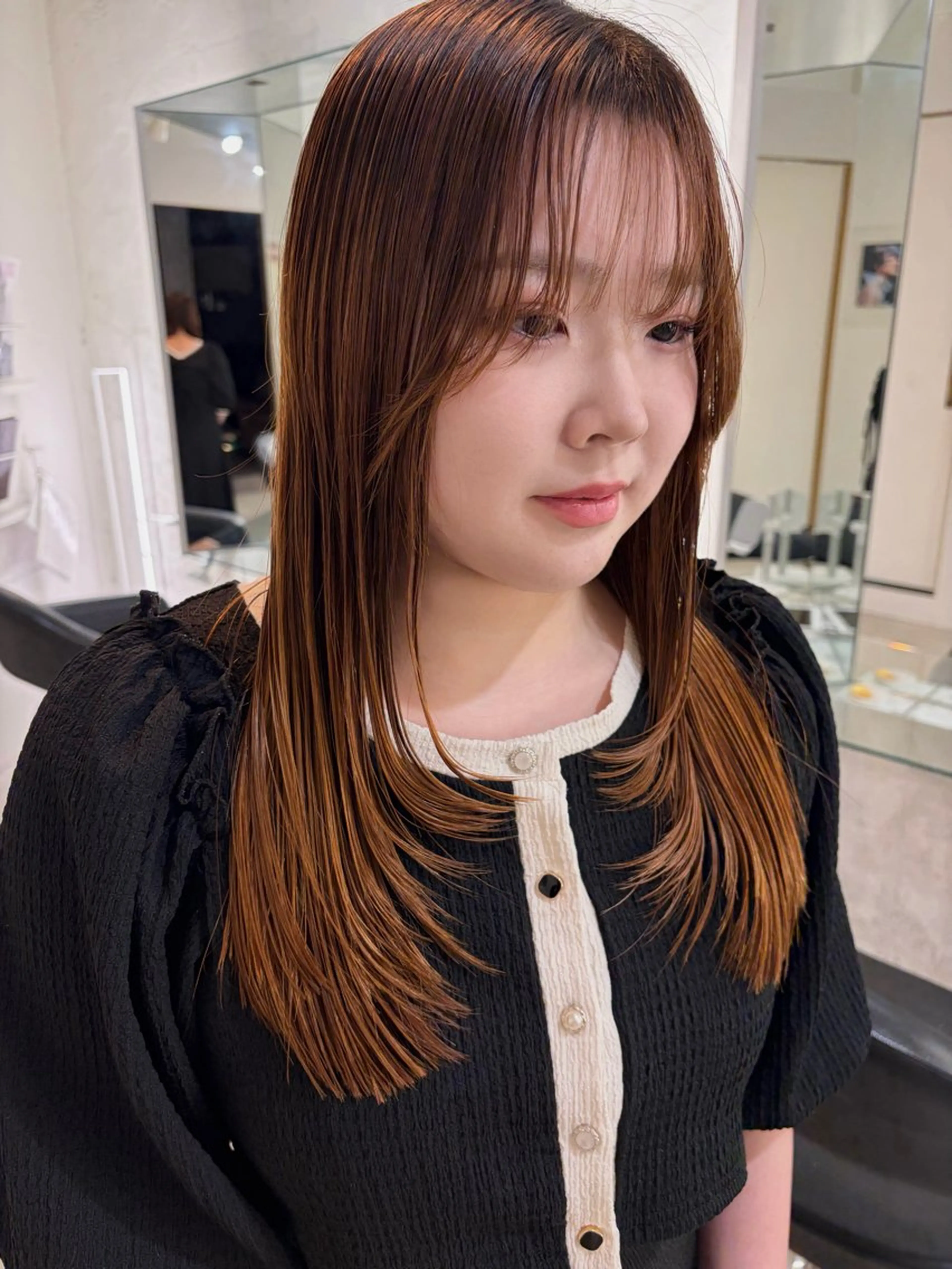ロング カット porto まなみのヘアスタイル
