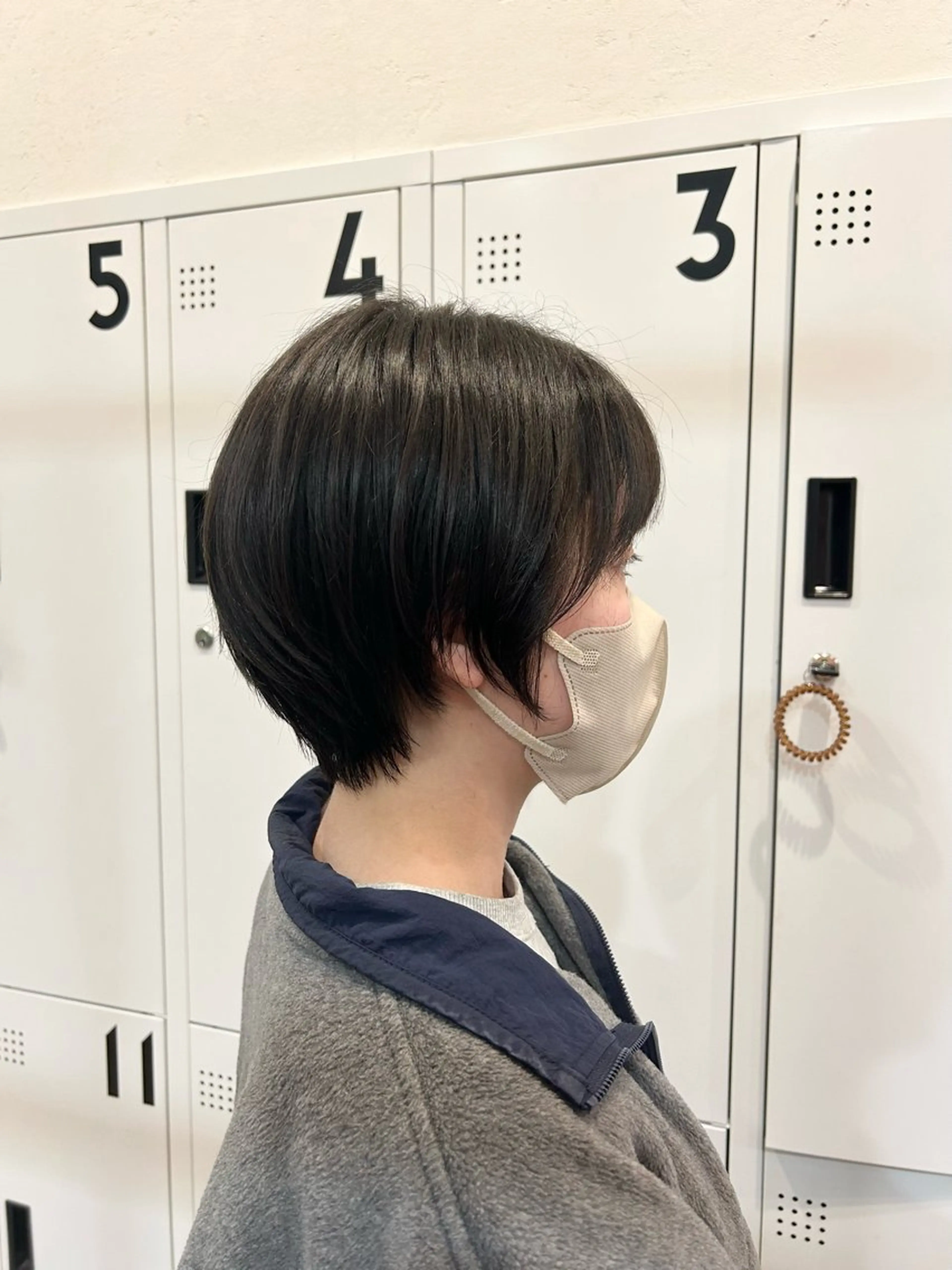 ショート ショートヘア ナカオ/酸性縮毛矯正 髪質改善/レイヤー/のヘアスタイル