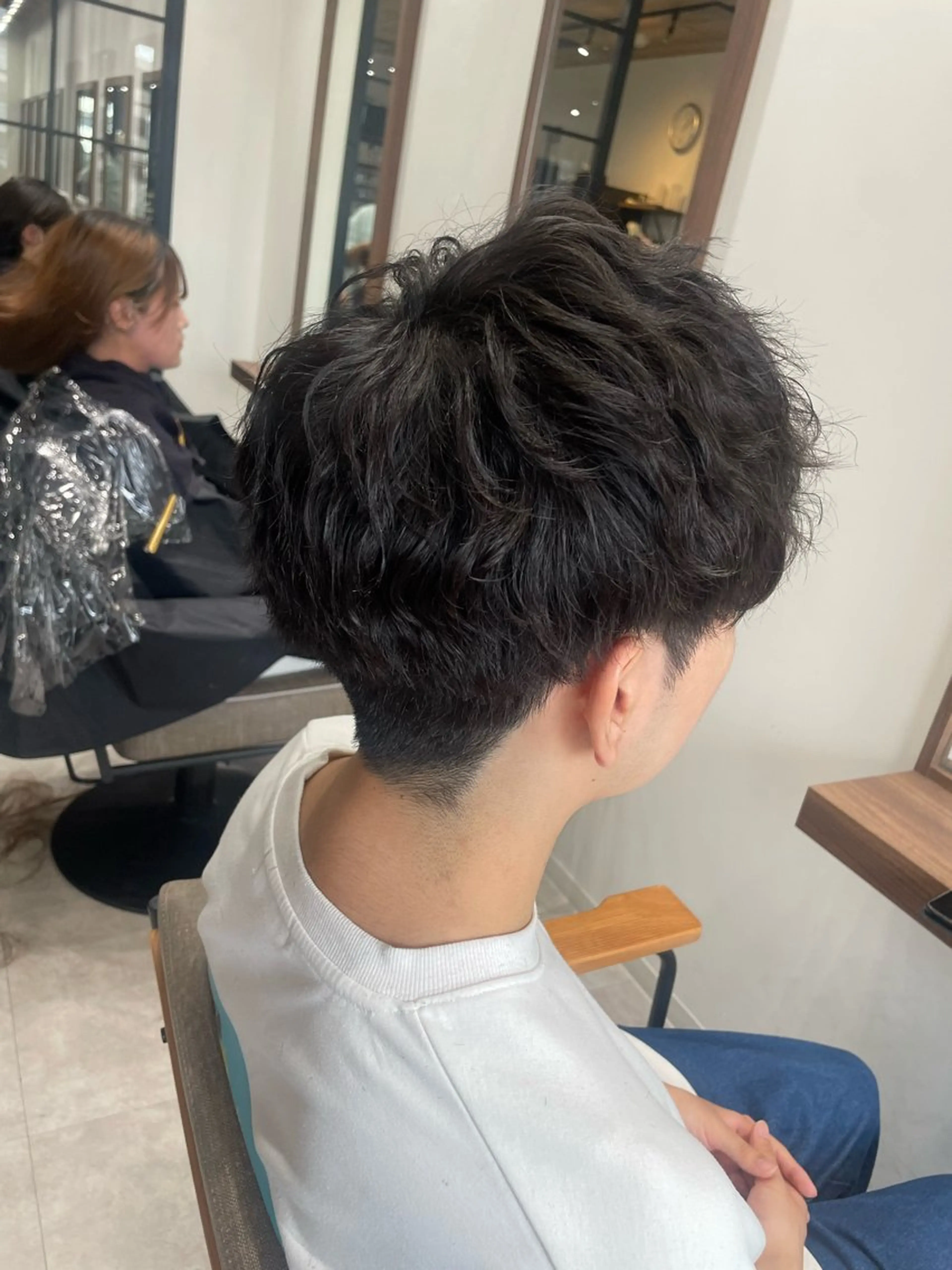 メンズ 韓国カット/透明感 Re.Labo岡本のヘアスタイル