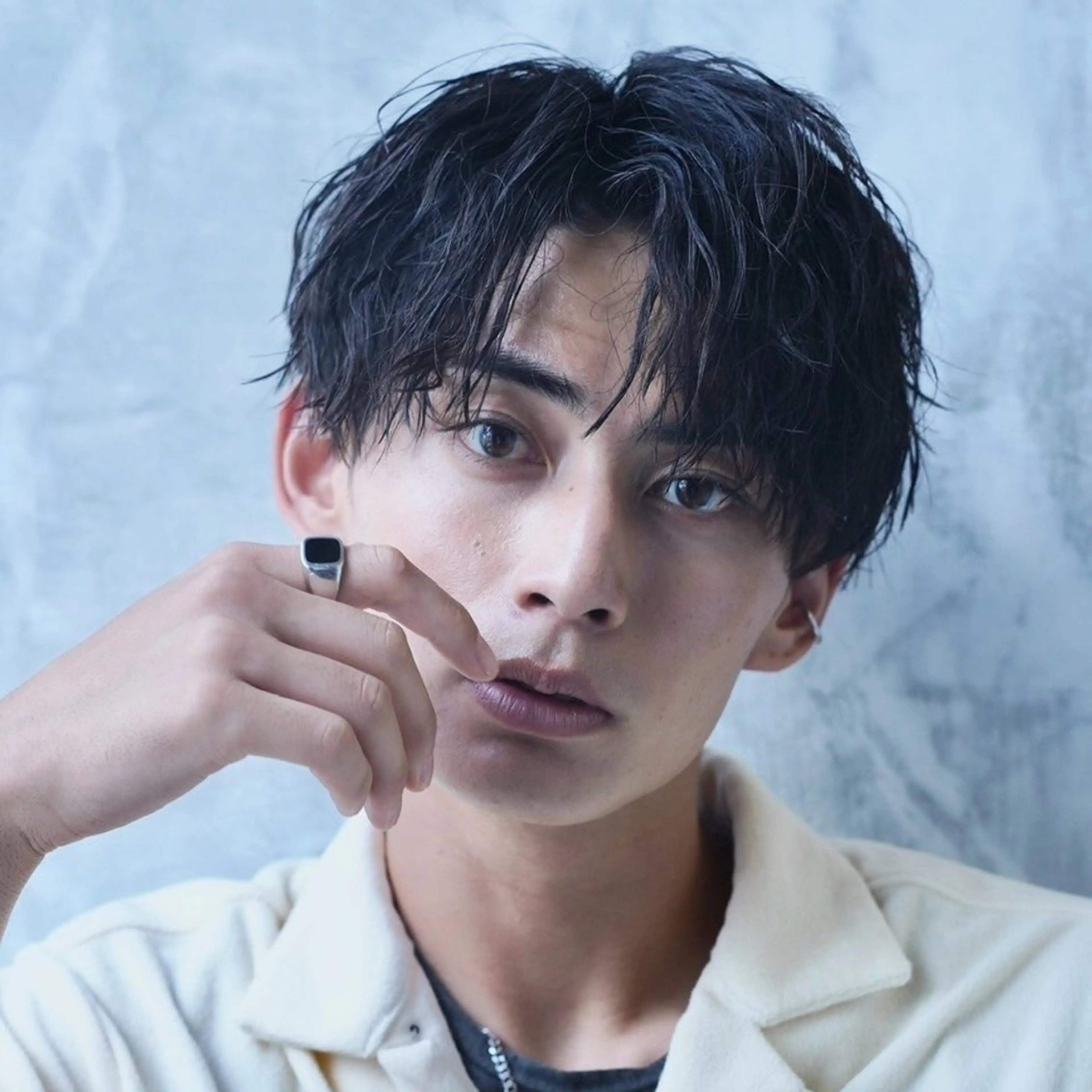 パーマ メンズ カット 新宿/新宿三丁目 骨格似合わせ梶原のヘアスタイル