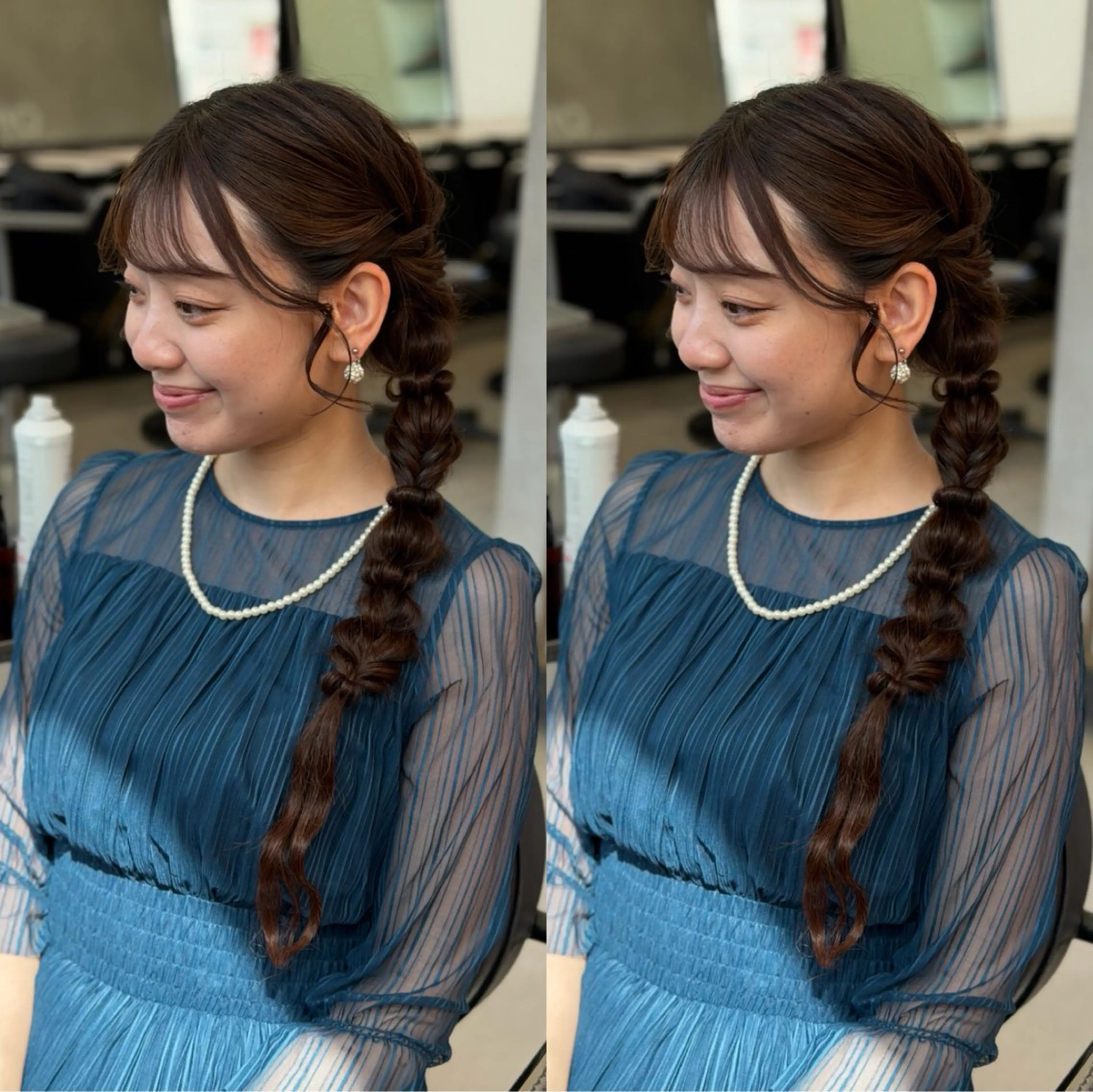 ロング ヘアアレンジ 梅田茶屋町ヘアセット 🎀RIONA🎀のヘアスタイル