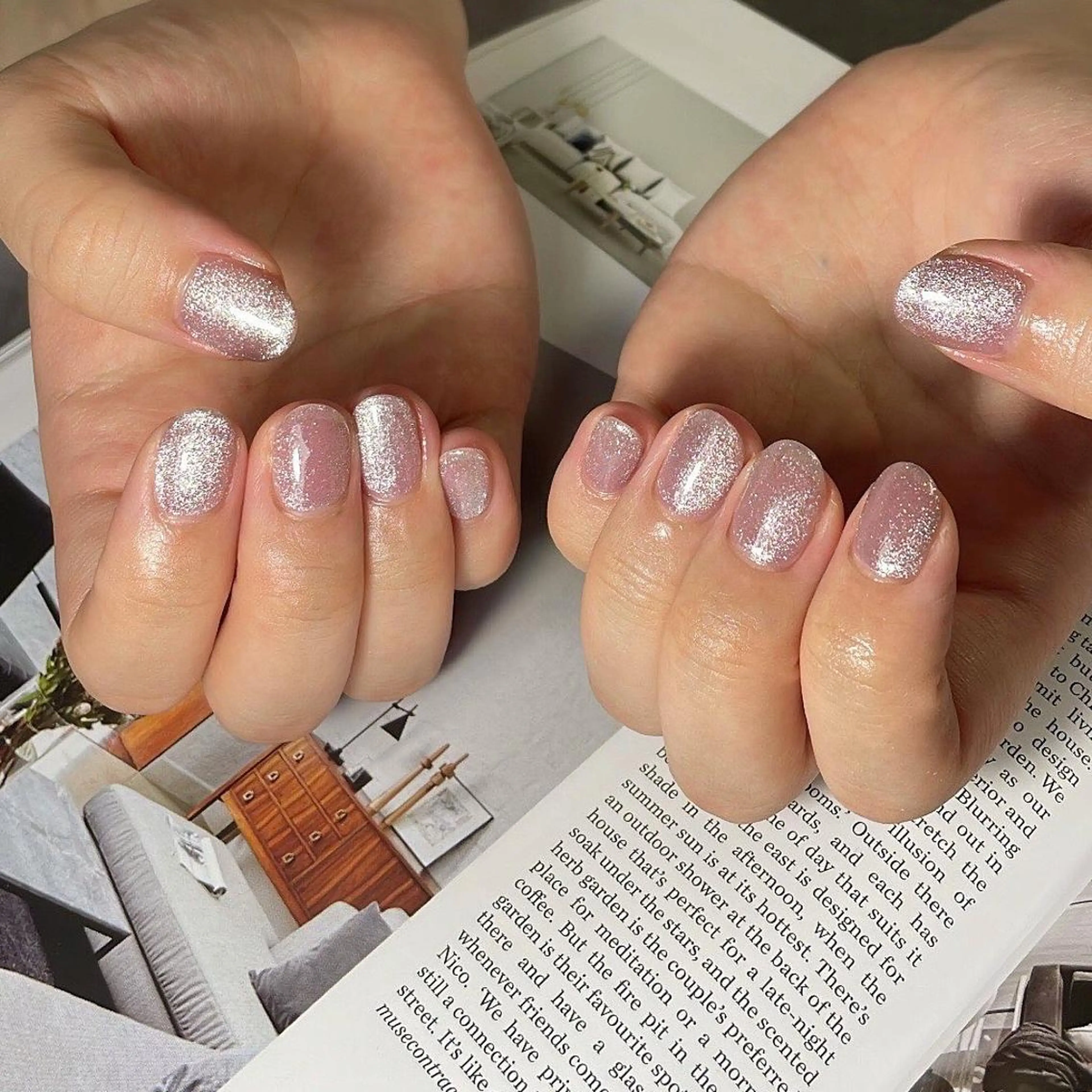 ネイル マグネットネイル シンプルネイル Lofinails ちひろのネイルデザイン