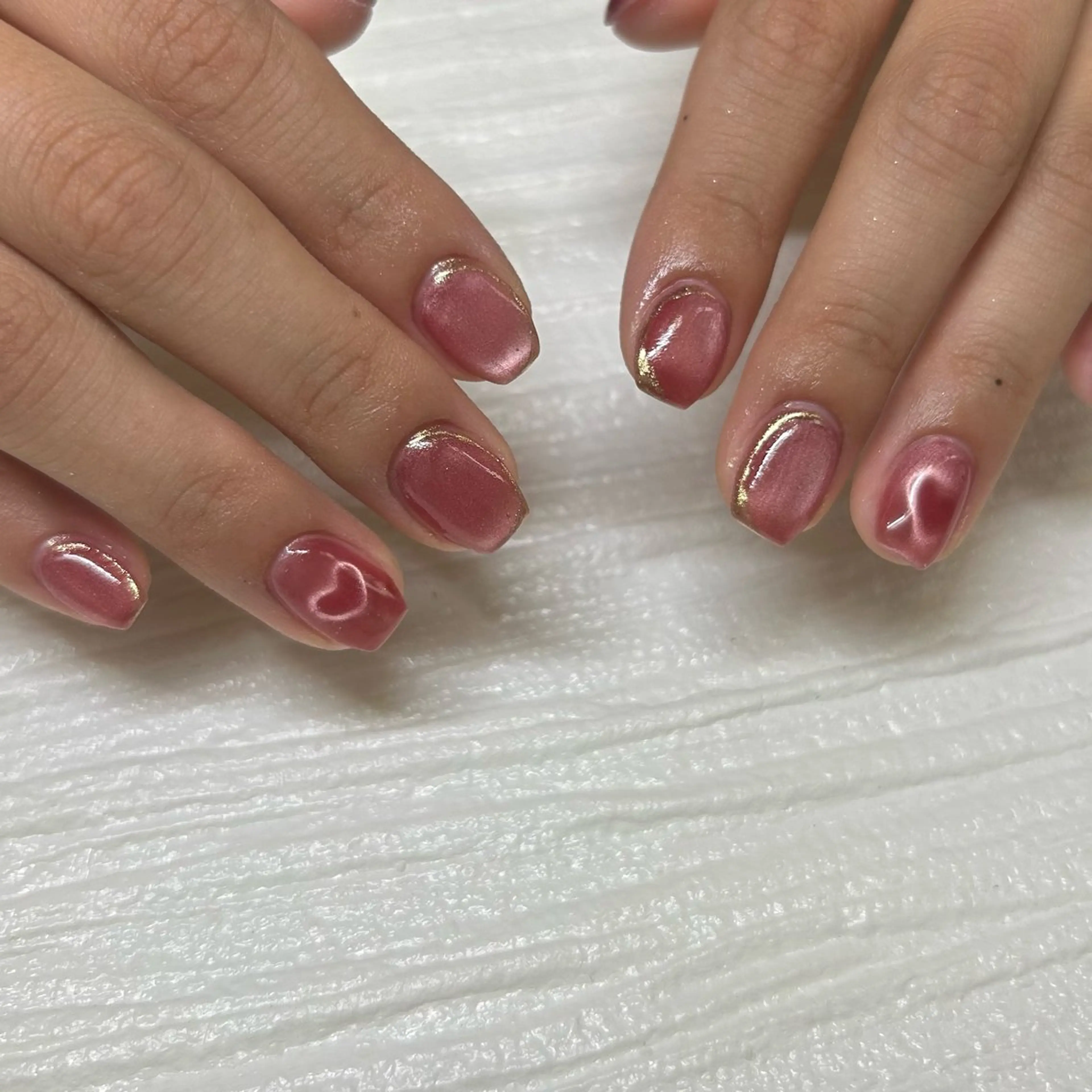ショート ハンドネイル nail salon chai Asakaのネイルデザイン
