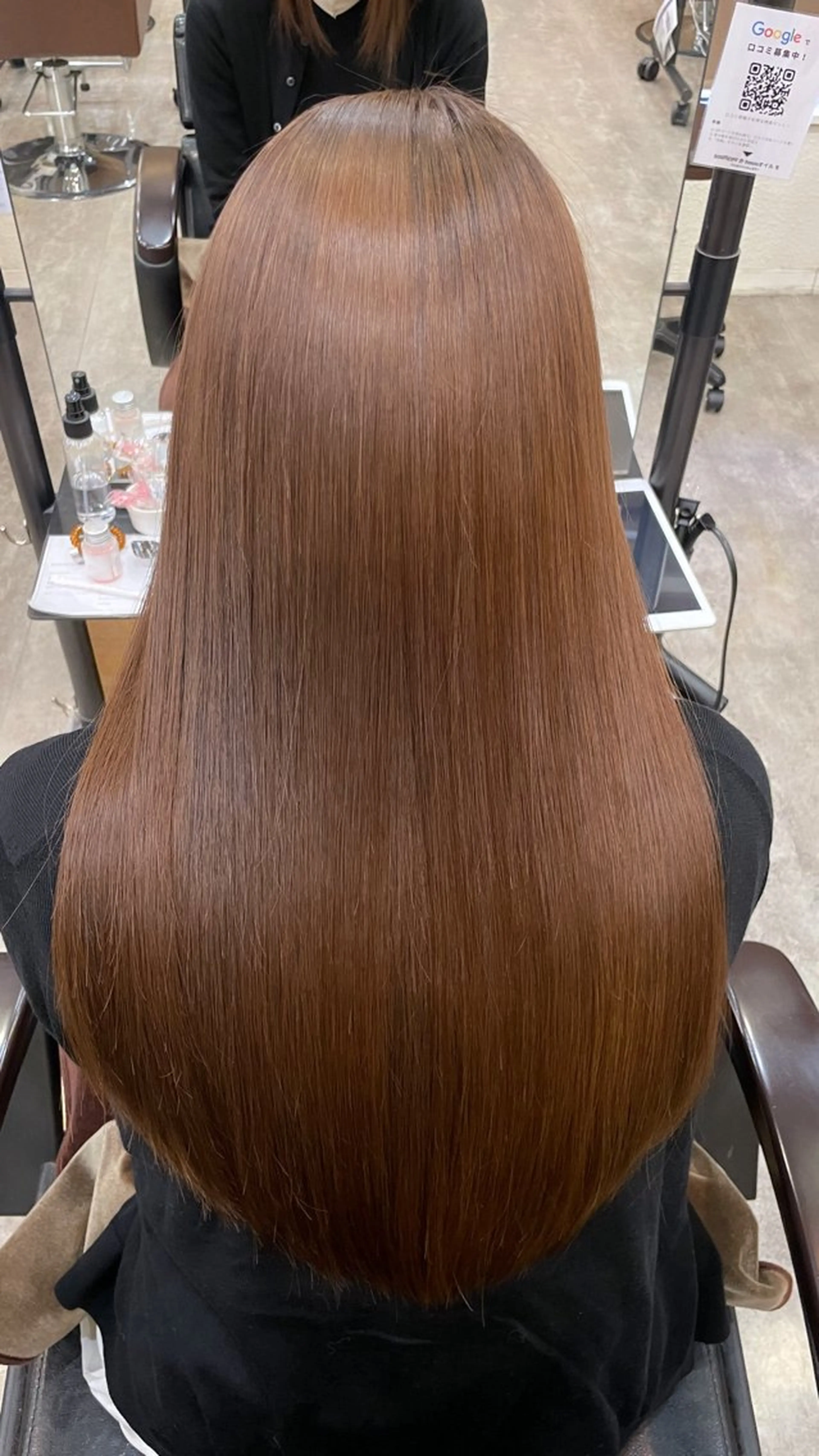 ロング 縮毛矯正 酸性ストレート カット 縮毛矯正 トリートメント 🐾Kenta🐾✰ ブリーチカラー✰のヘアスタイル