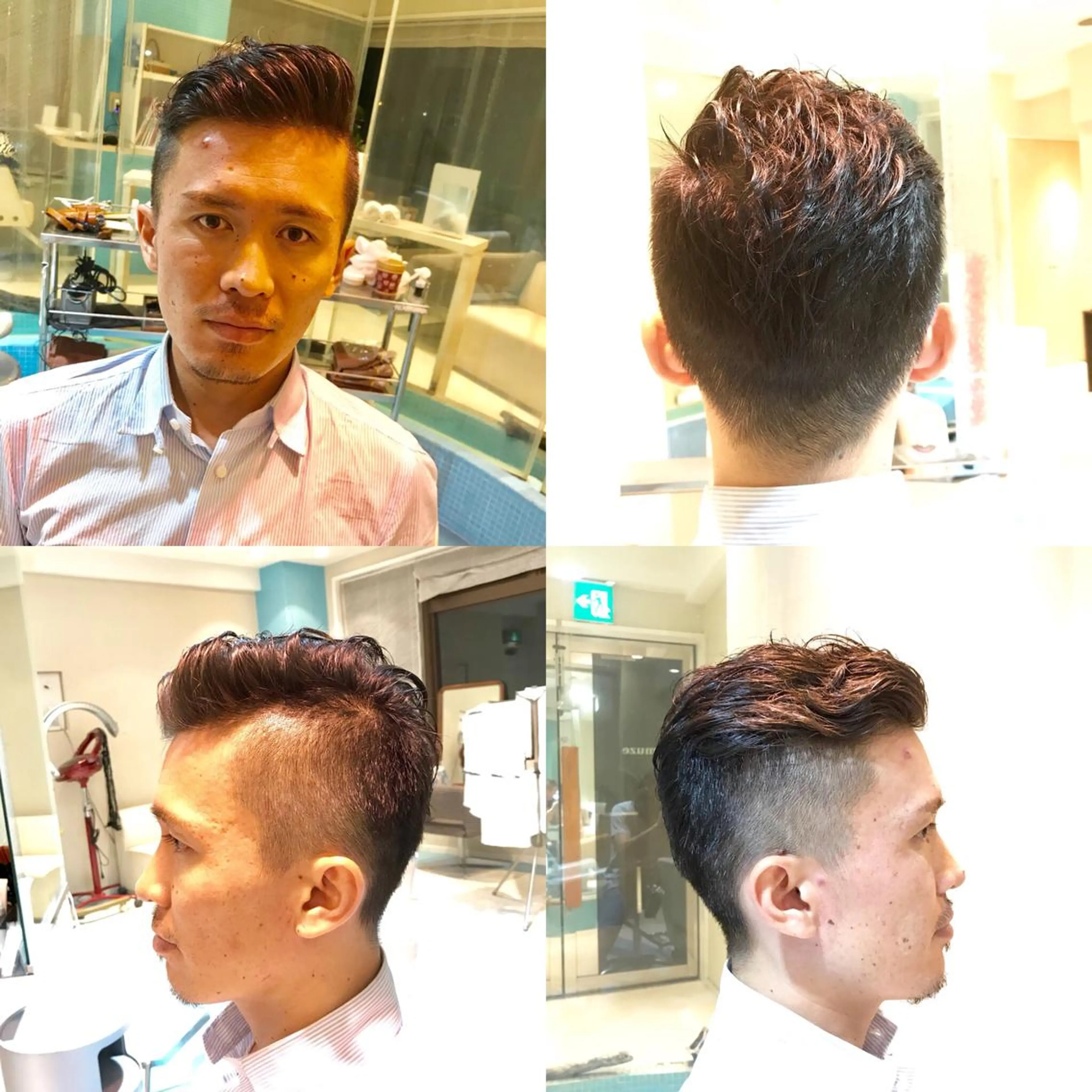 メンズ 色気レイヤー& ショートはお任せ🌟のヘアスタイル