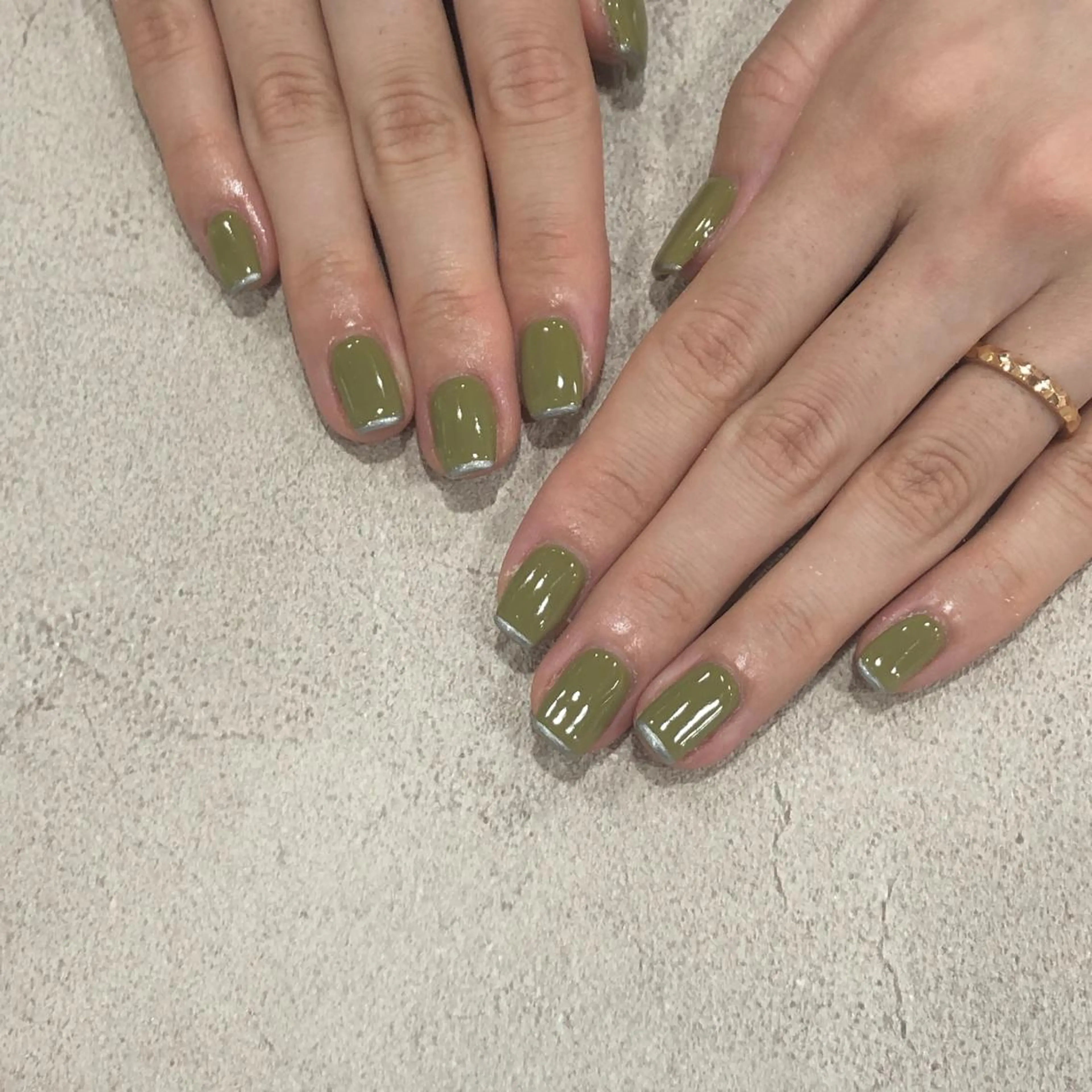 ネイル ラメ(グリッター) ハンドネイル Allure小山店 高橋陽香のネイルデザイン