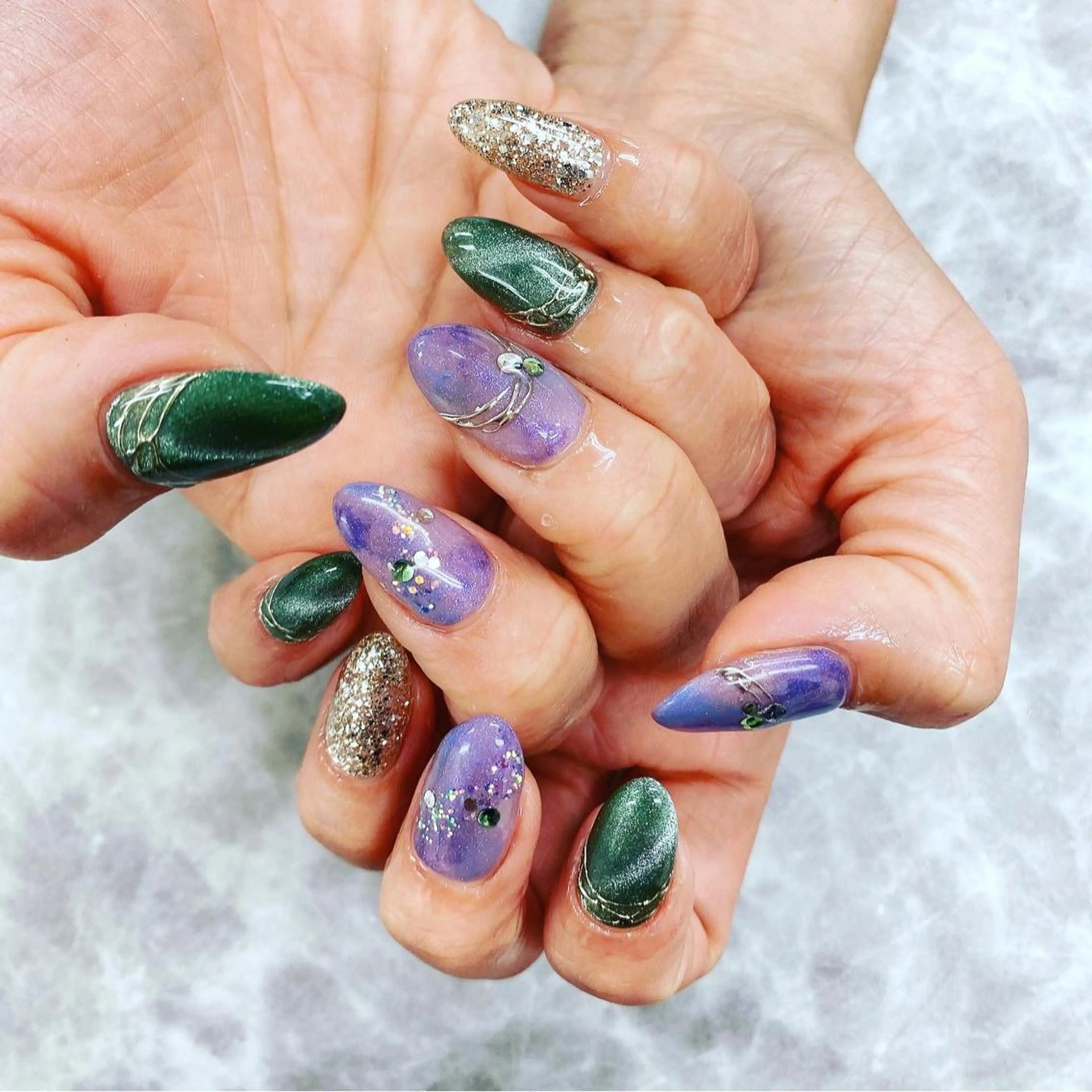 ネイル アートネイル 持ち込み N._._.claw[エヌクロー]所属・N._._. clawのネイルデザイン