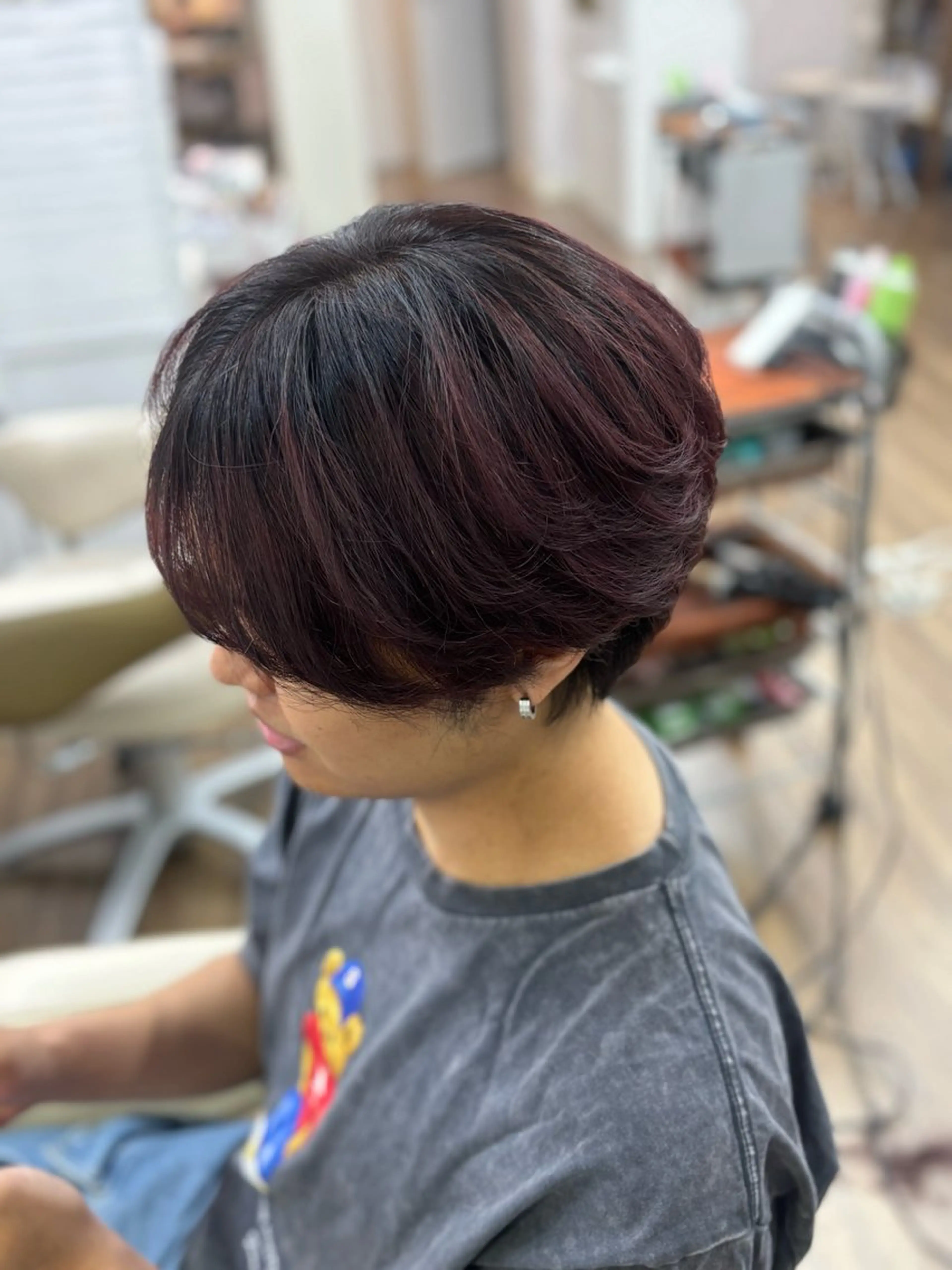 ショート ヘアカラー トリートメント エクステ/ハイトーン /ミサキのヘアスタイル