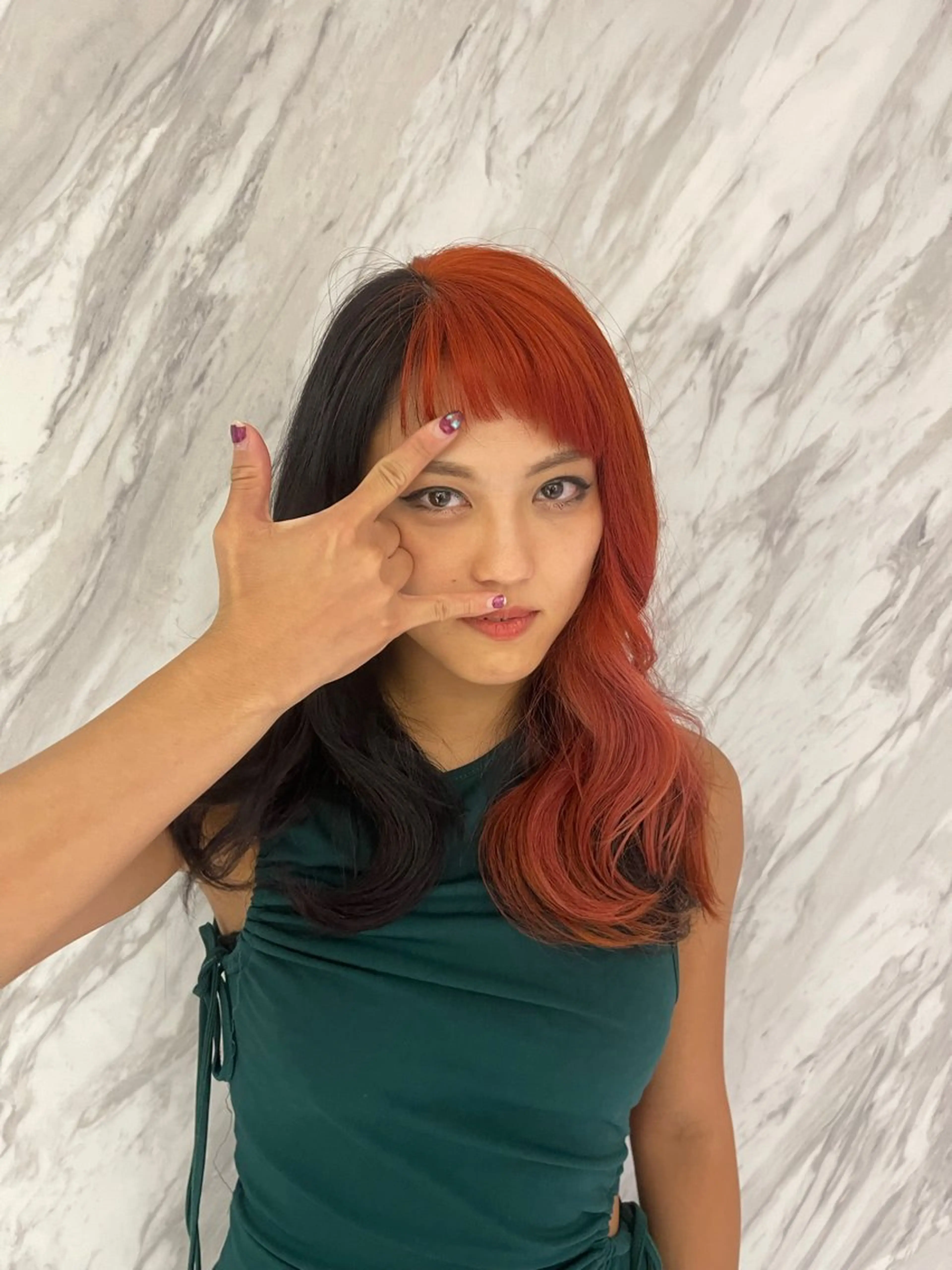 ミディアム 🎨美大卒美容師🎨 まっきーのヘアスタイル