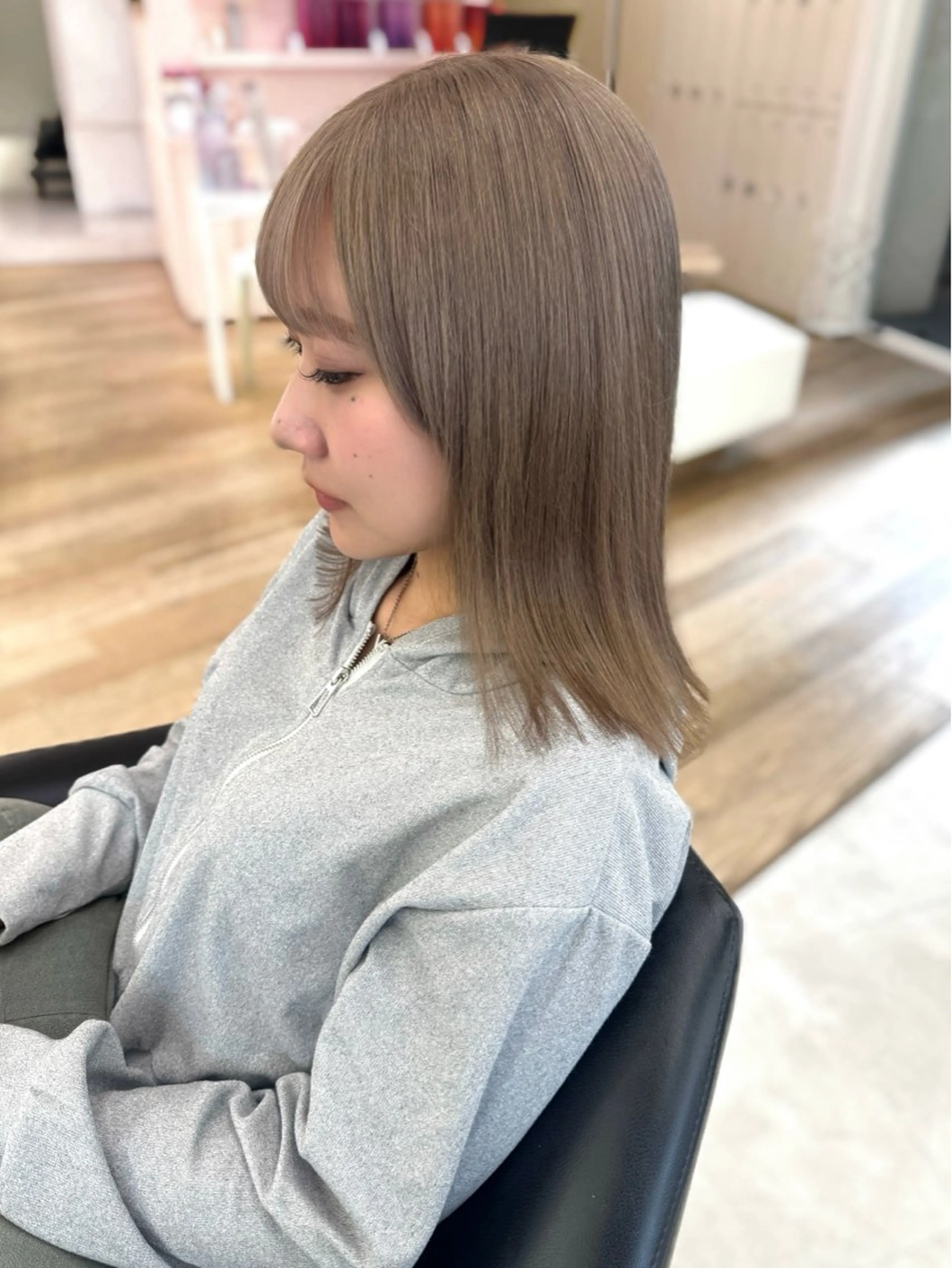 ロング カラー ヘアカラー ♡ParveMix NANO♡のヘアスタイル