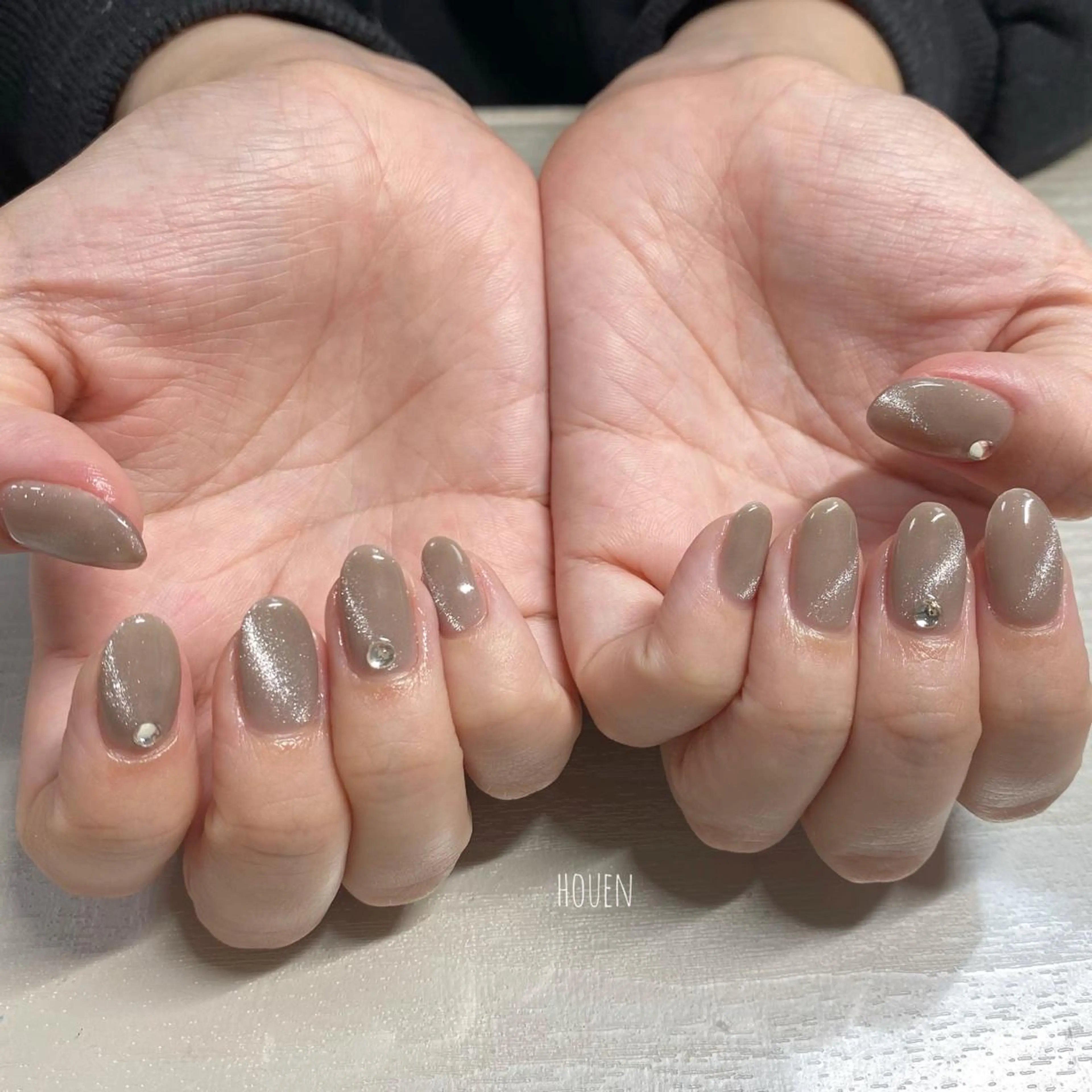 ネイル マグネットネイル I pinknail 韓国風·持ち込み専門のネイルデザイン