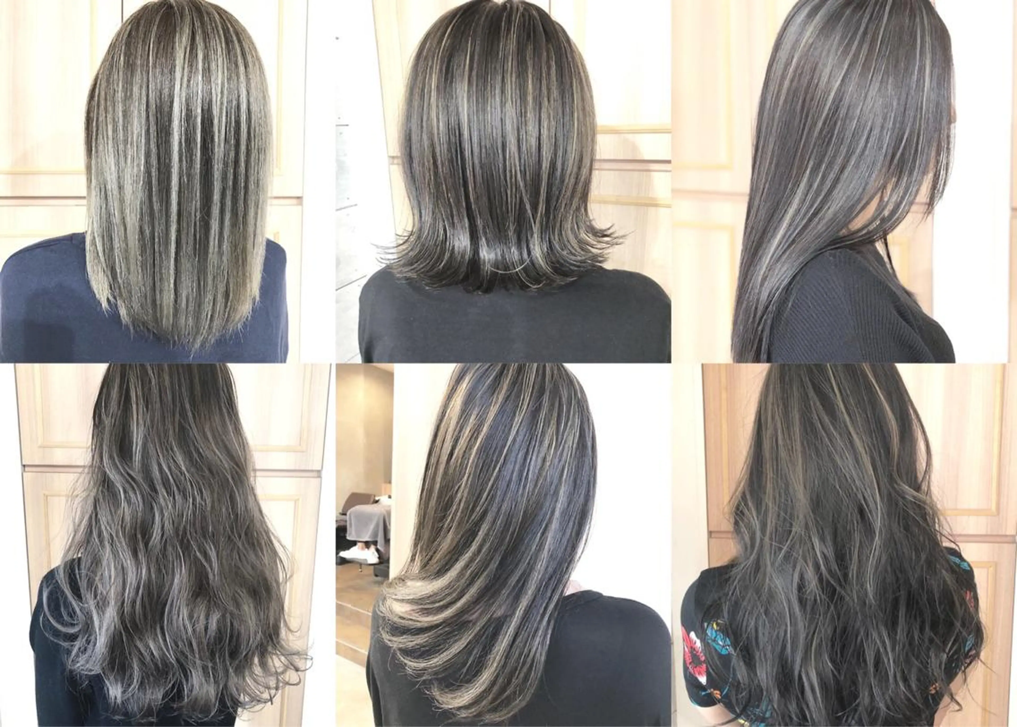 ロング ハイライト ✨シルクストレート✨ 美髪髪質改善Yukiのヘアスタイル