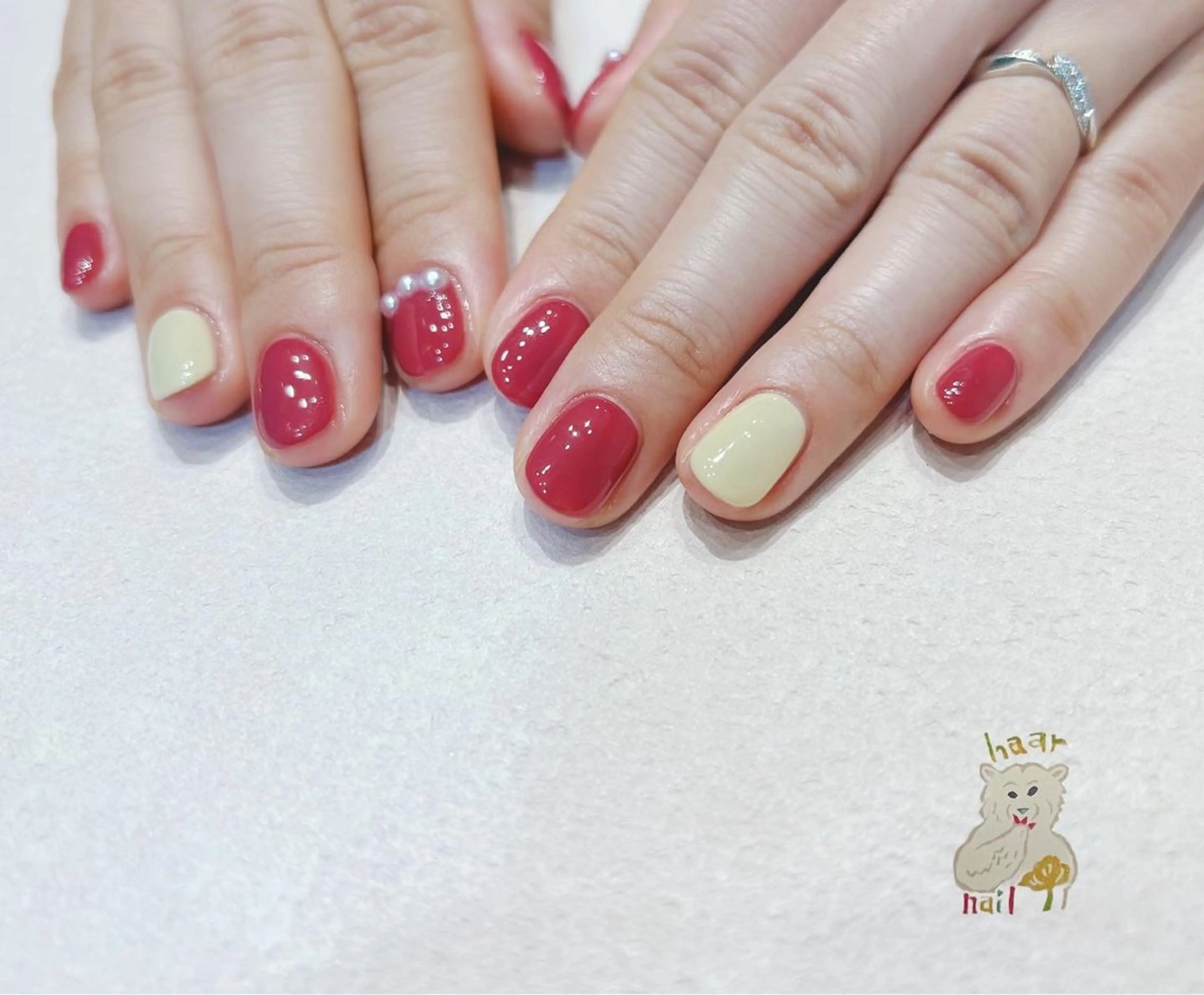 ネイル ハンドネイル 深田 加代のネイルデザイン