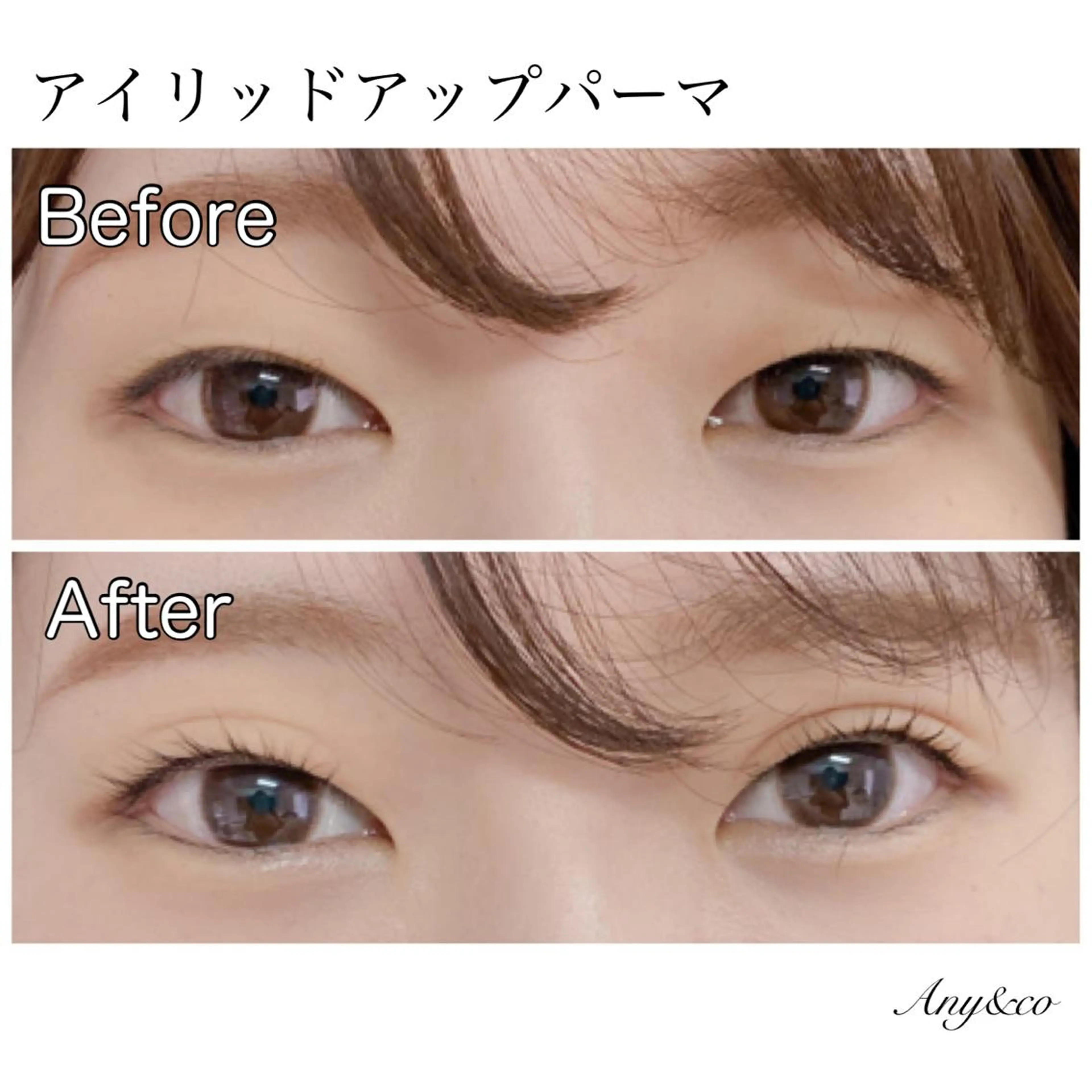 マツエク・マツパ アイリッドアップパーマ Any&co 【エニコ】のマツエク・マツパデザイン