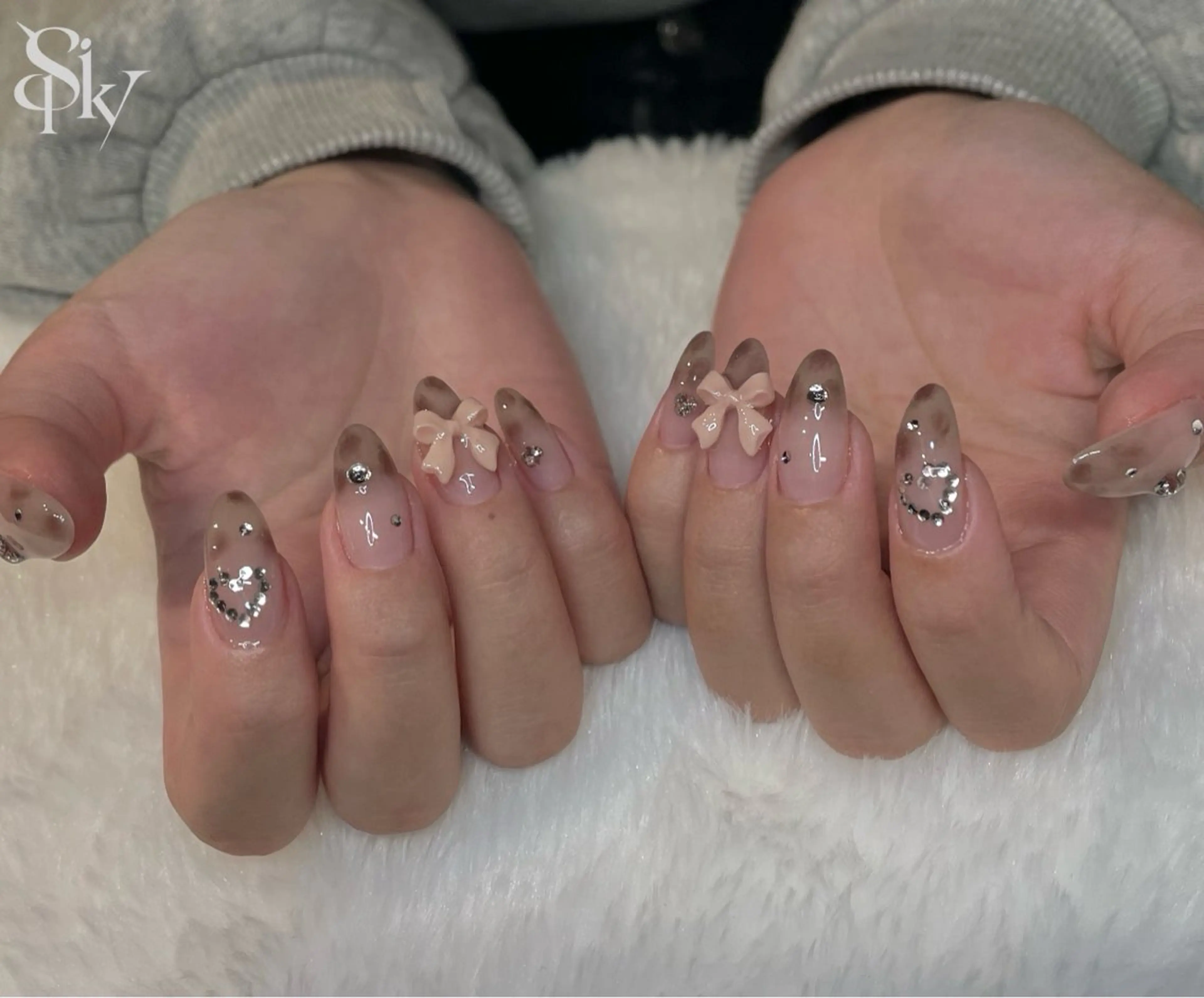 ネイル ハンドネイル Spiky とうげ ふうかのネイルデザイン