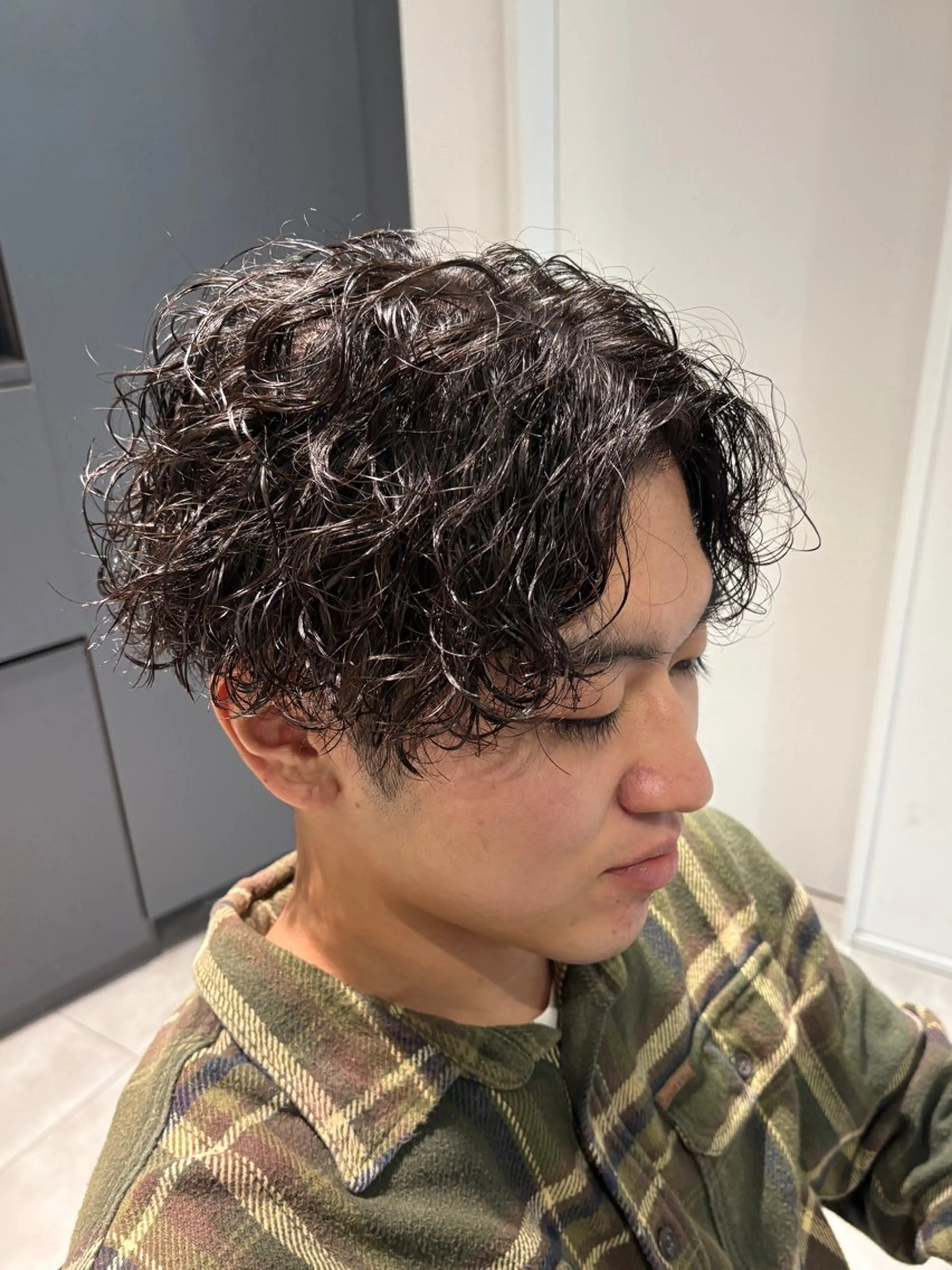 ✂️メンズカット＋🌀スパイラルパーマの写真