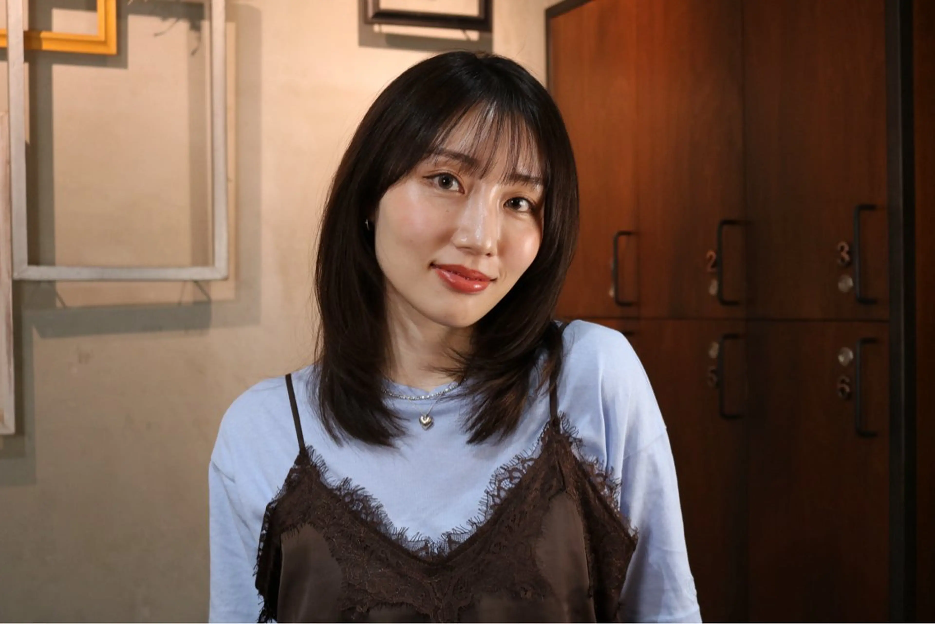 ミディアム カットモデル募集 mana🎀🤍のヘアスタイル