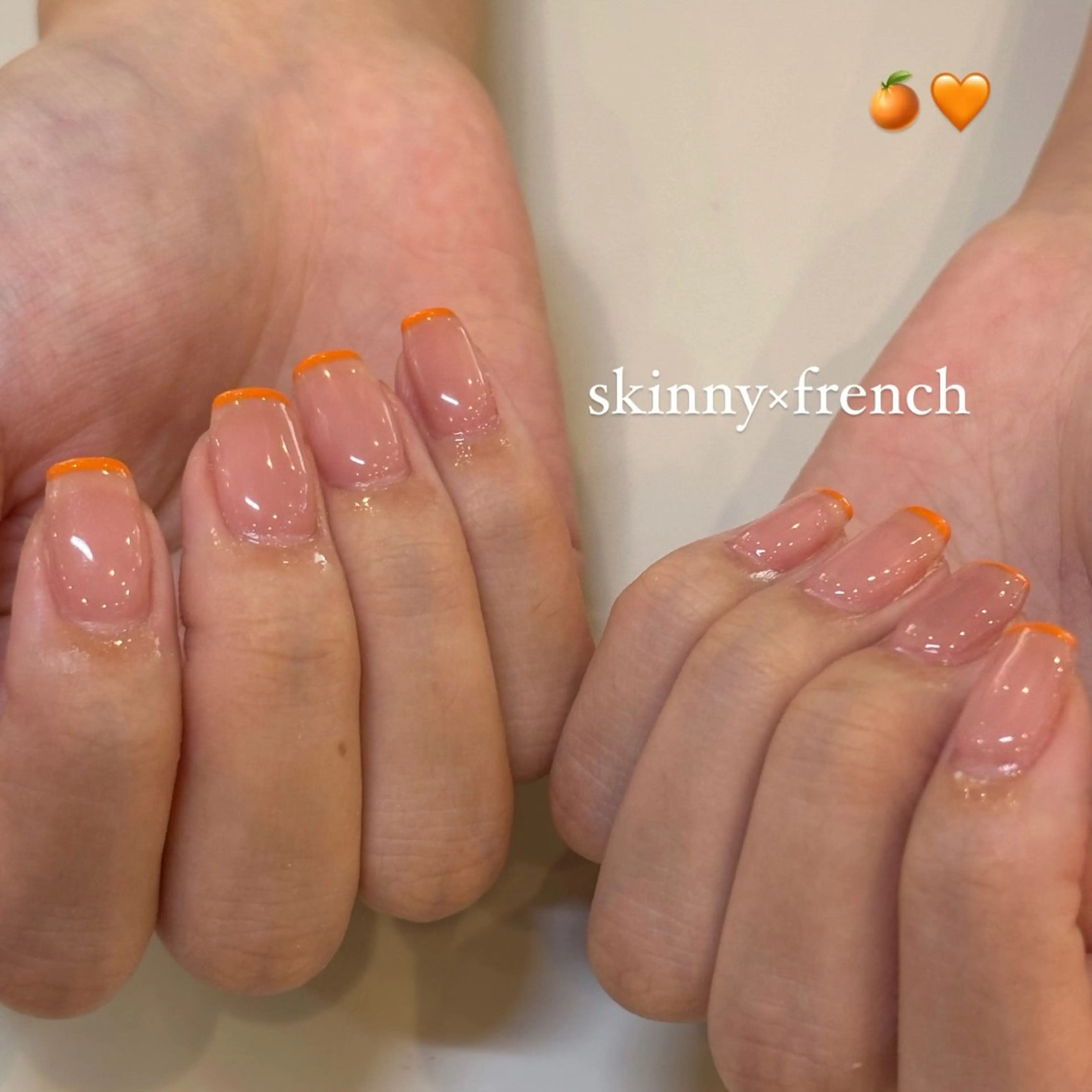 ネイル フレンチネイル ハンドネイル millie ainee太田のネイルデザイン